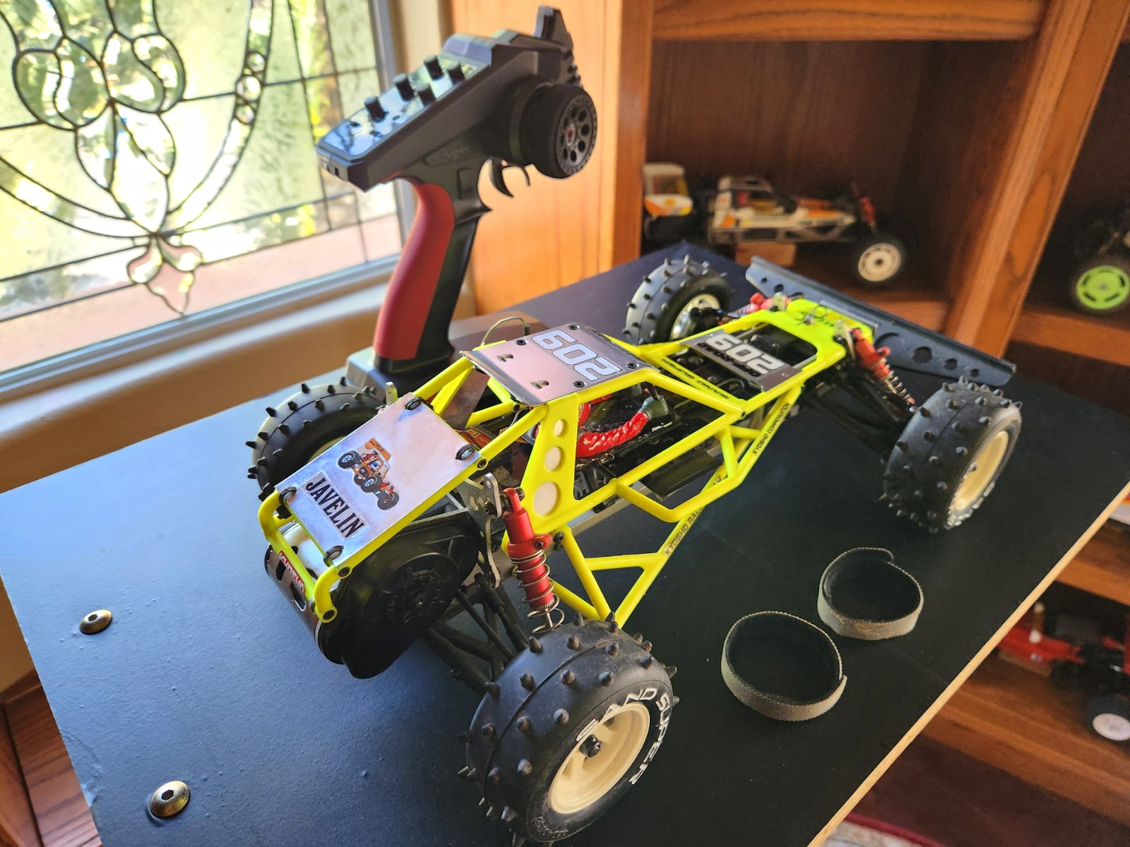 Vintage Kyosho Javelin Optima 1987 Rc Buggy Syncro Radio Tires Servo Super Clean Vintage Kyosho Javelin Optima 1987 Rc Buggy Syncro Radio Tires Servo Super Clean