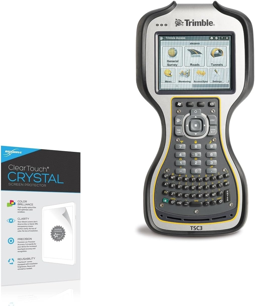 Screen Protector Compatible with Trimble TSC3 - ClearTouch Crystal, HD Crystal F Screen Protector Compatible with Trimble TSC3 - ClearTouch Crystal, HD Crystal F
