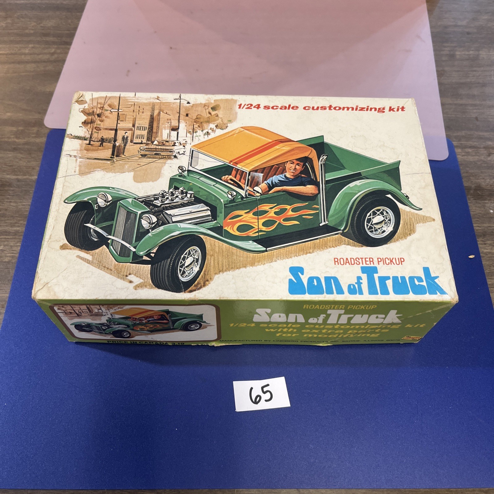VINTAGE LINDBERG ROADSTER PICKUP SON OF TRUCK *OPEN BOX*