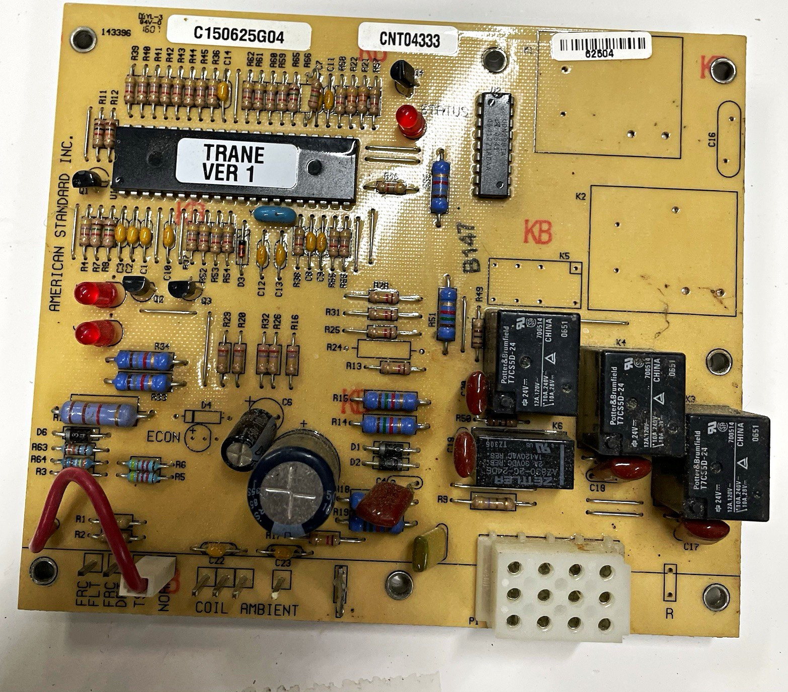 Trane CNT04333 HVAC Defrost Control Board Trane CNT04333 HVAC Defrost Control Board