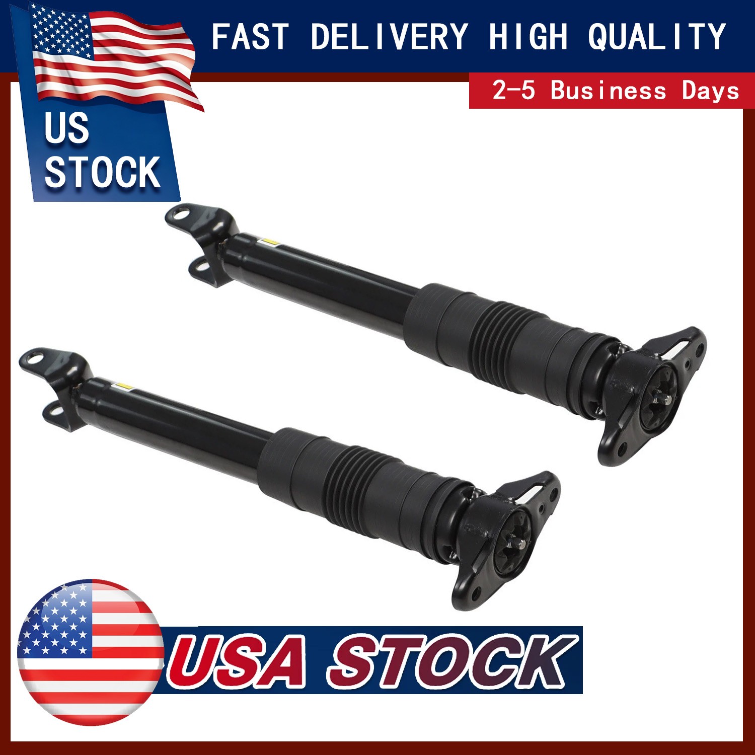 Rear Left & Right Shock Absorber for 2011-2015 Dodge Durango Jeep Grand Cherokee