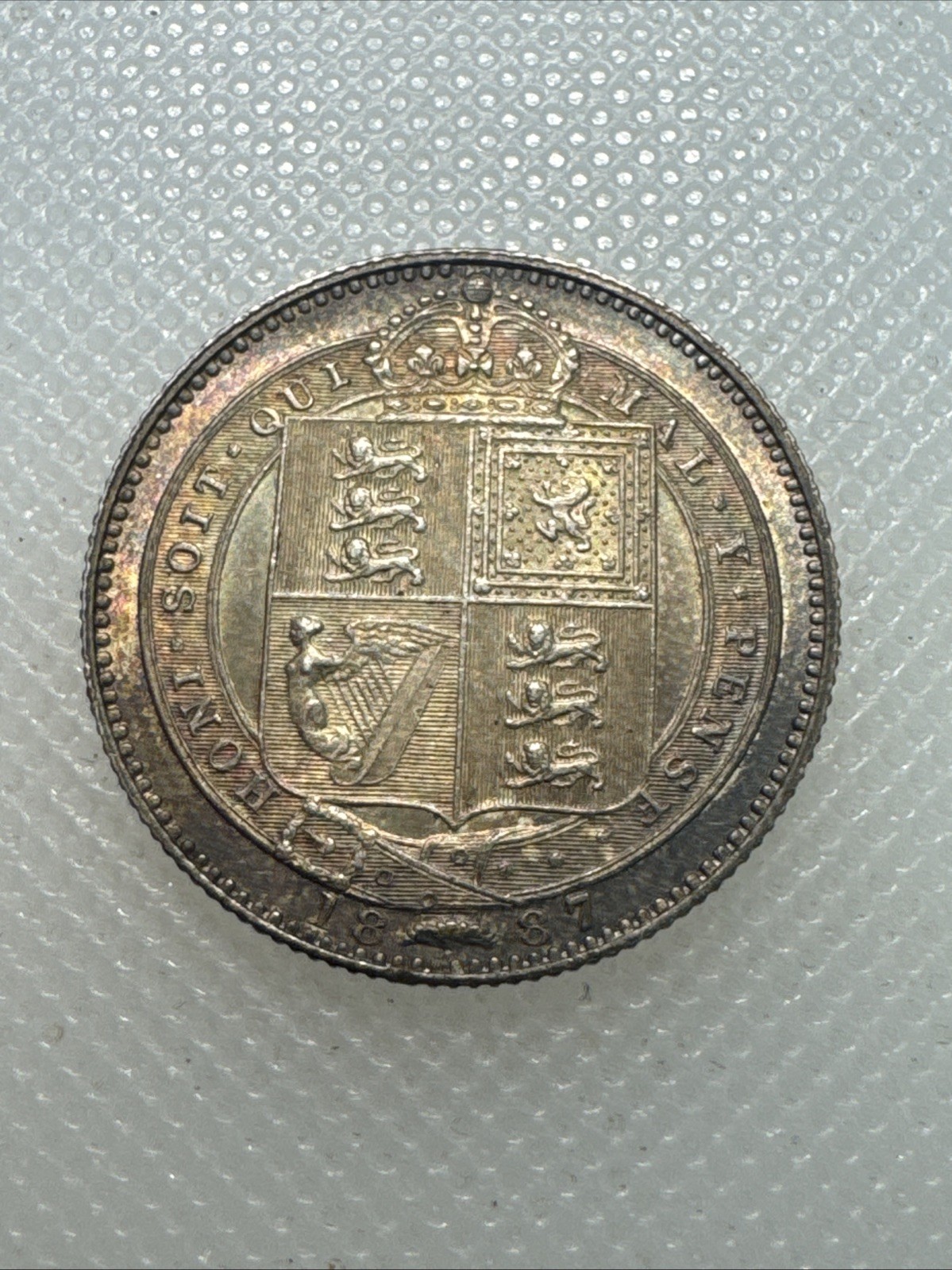 1887 Great Britain Shilling AC