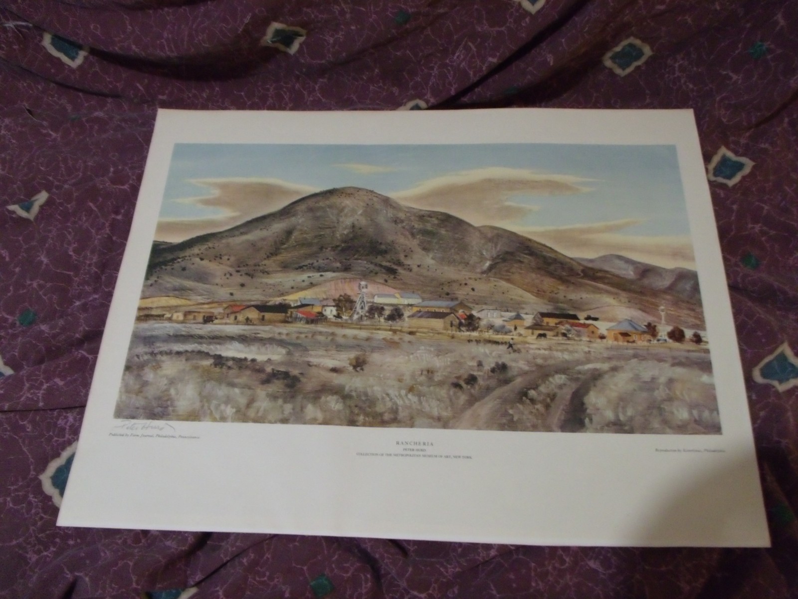 Vintage Peter Hurd 