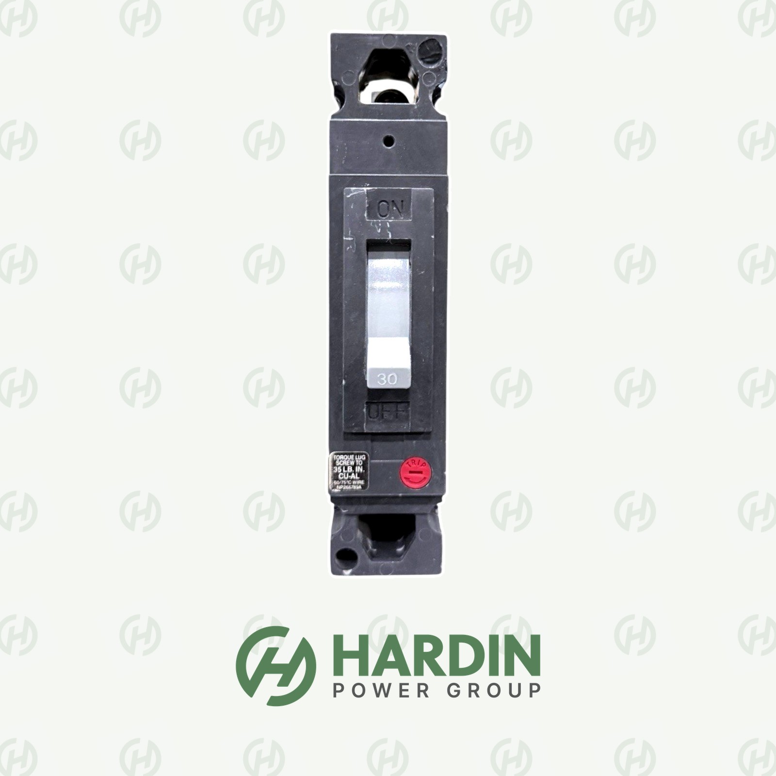 GE THED113030 30A 277V 1P Bolt-On Circuit Breaker TED E150 Thermal Magnetic