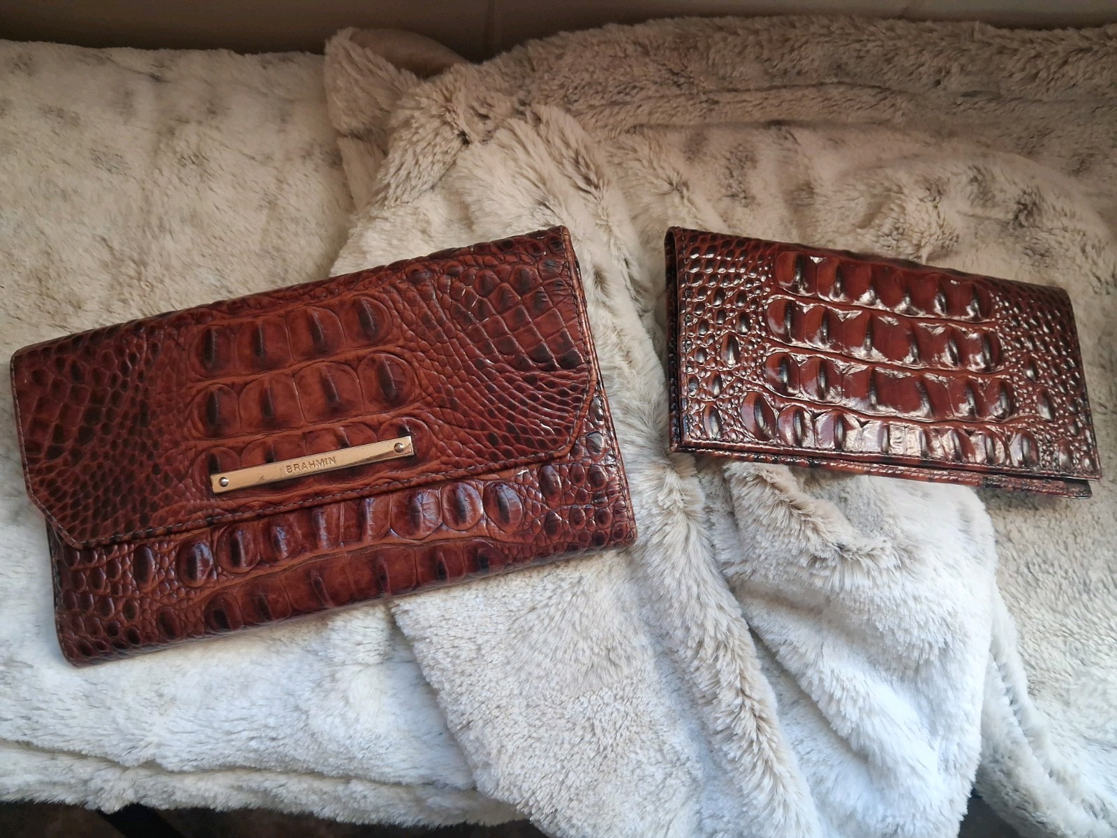 brahmin cordelia pecan wallet brahmin cordelia pecan wallet
