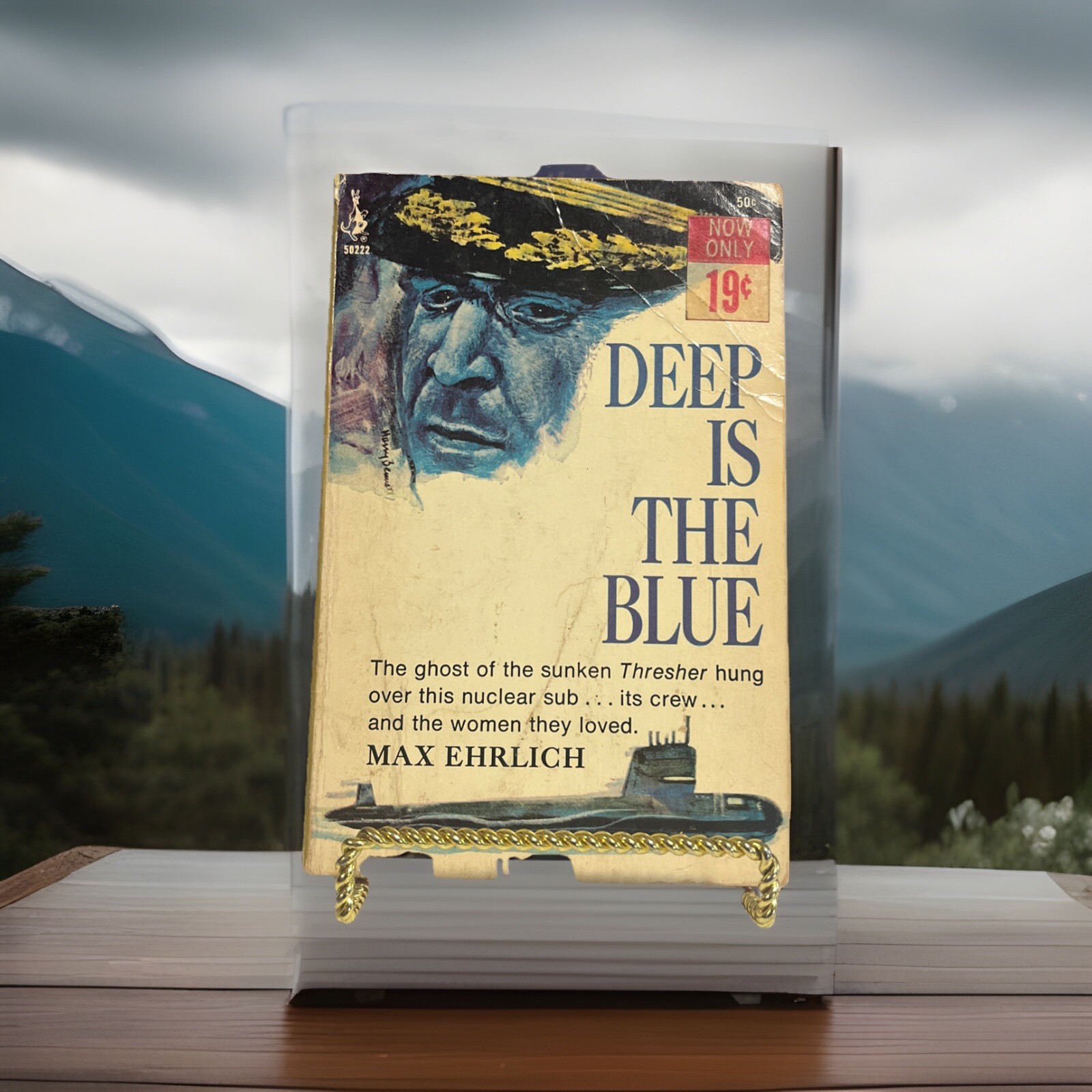 Deep is the Blue By Max Ehrlich 1966 Vintage Avon First Printing