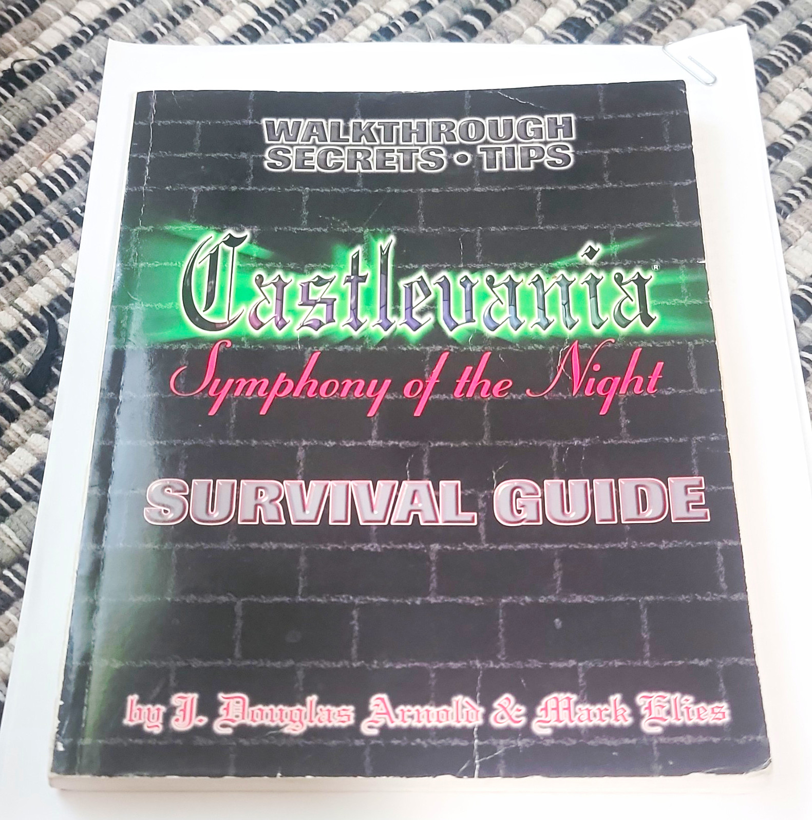 Vintage 1997 Castlevania: Symphony of the Night Survival Guide
