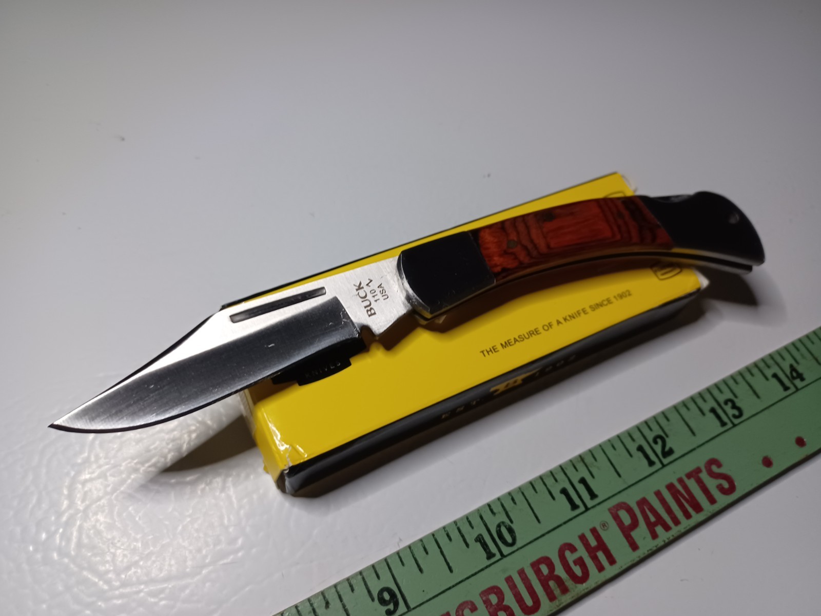 Buck 110 Z Knife New With Box. Smaller Version 110. πΊπΈ USA Buck 110 Z Knife New With Box. Smaller Version 110. πΊπΈ USA