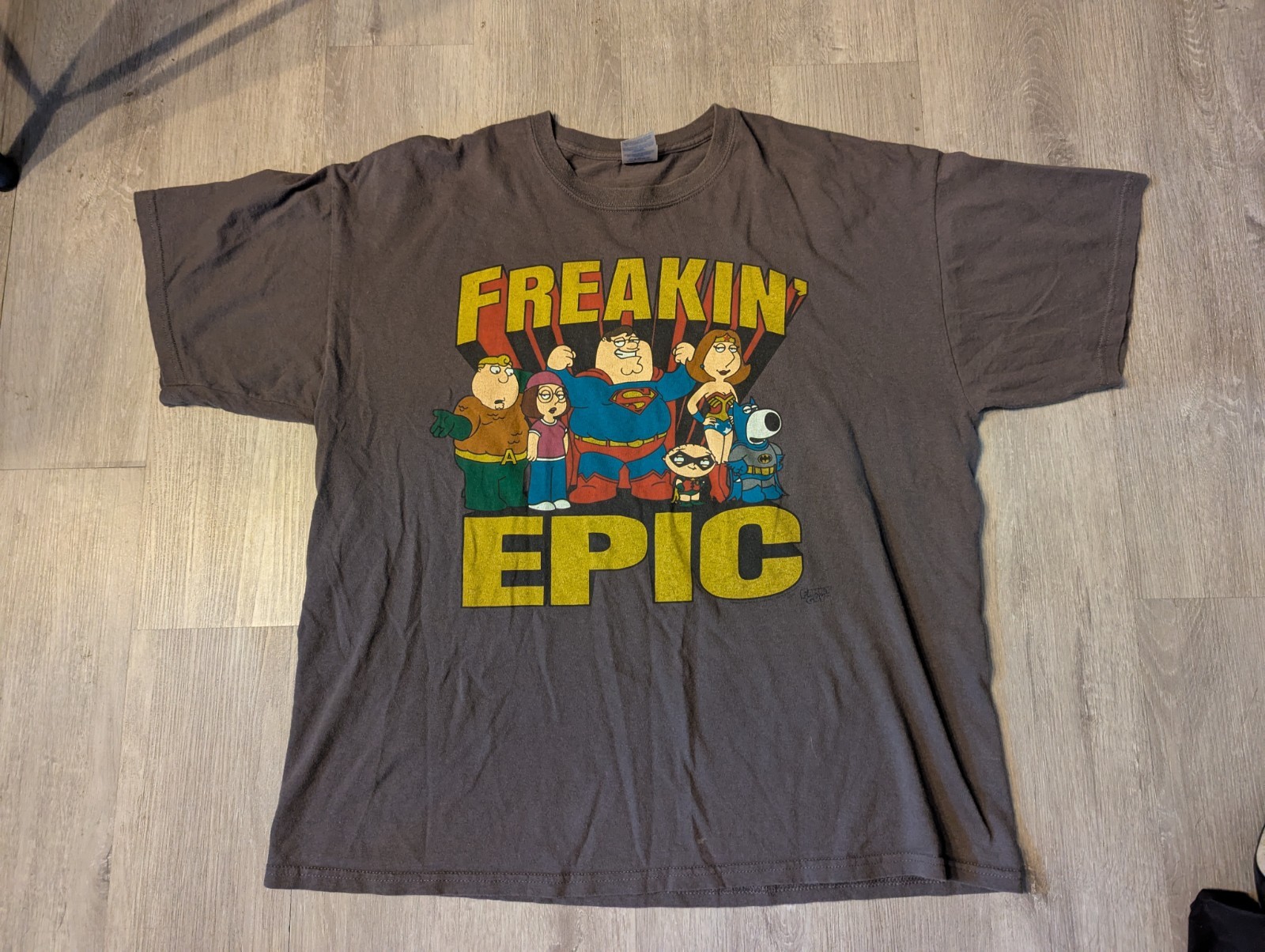 Family Guy Y2K Freakin Epic T Shirt Cartoon Comedy Adult XL