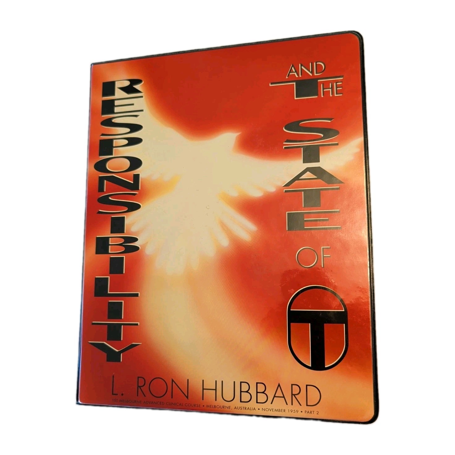 L Ron Hubbard Responsibility and the State of OT Cassette Tape Set Complete