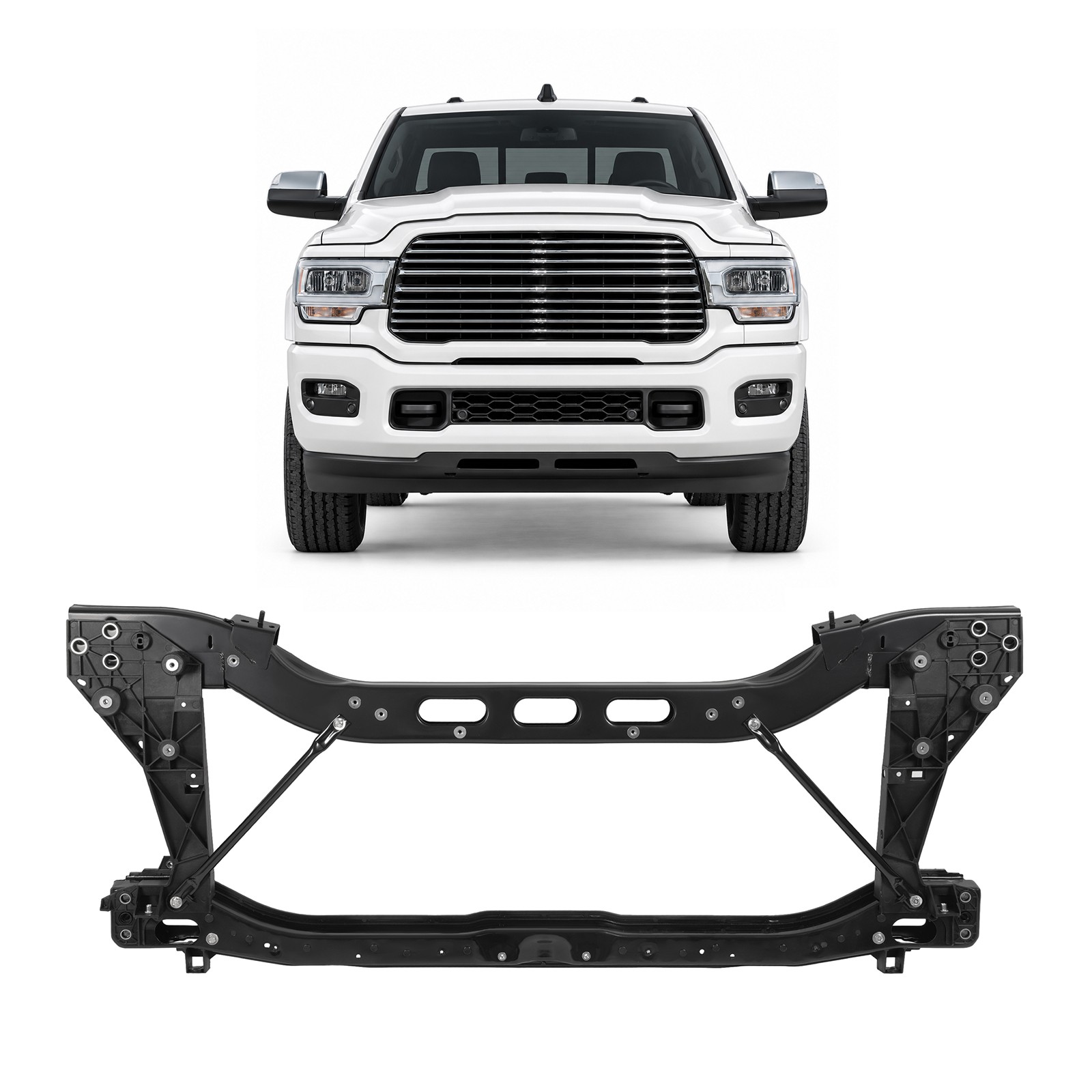Front Radiator Support For 2019-2026 2024 Ram 2500 3500 #68453036AC #CH1225321