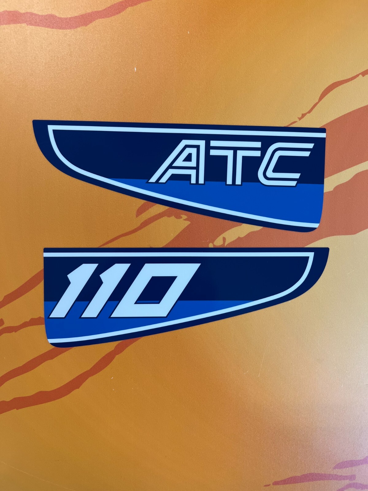1982 Honda ATC110 ATC 110 82 Rear Fender Decals H318