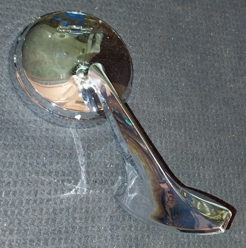 1965 1966 Chevy Caprice Chrome OEM Right Mirror 3877975 Date Code 5-DMI-5