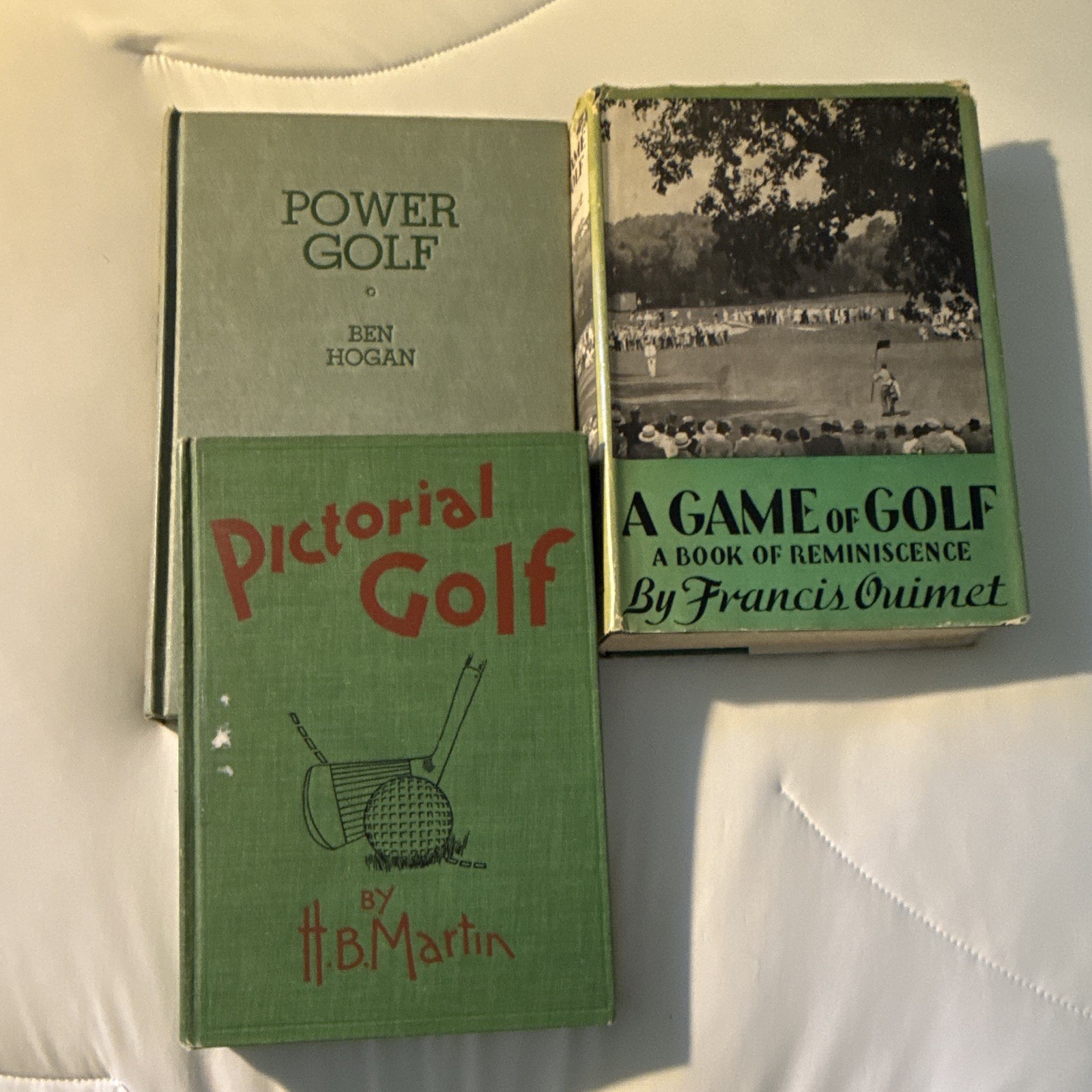 3 Antique Golf Books - Including 1st Edition + Signed 3 Antique Golf Books - Including 1st Edition + Signed
