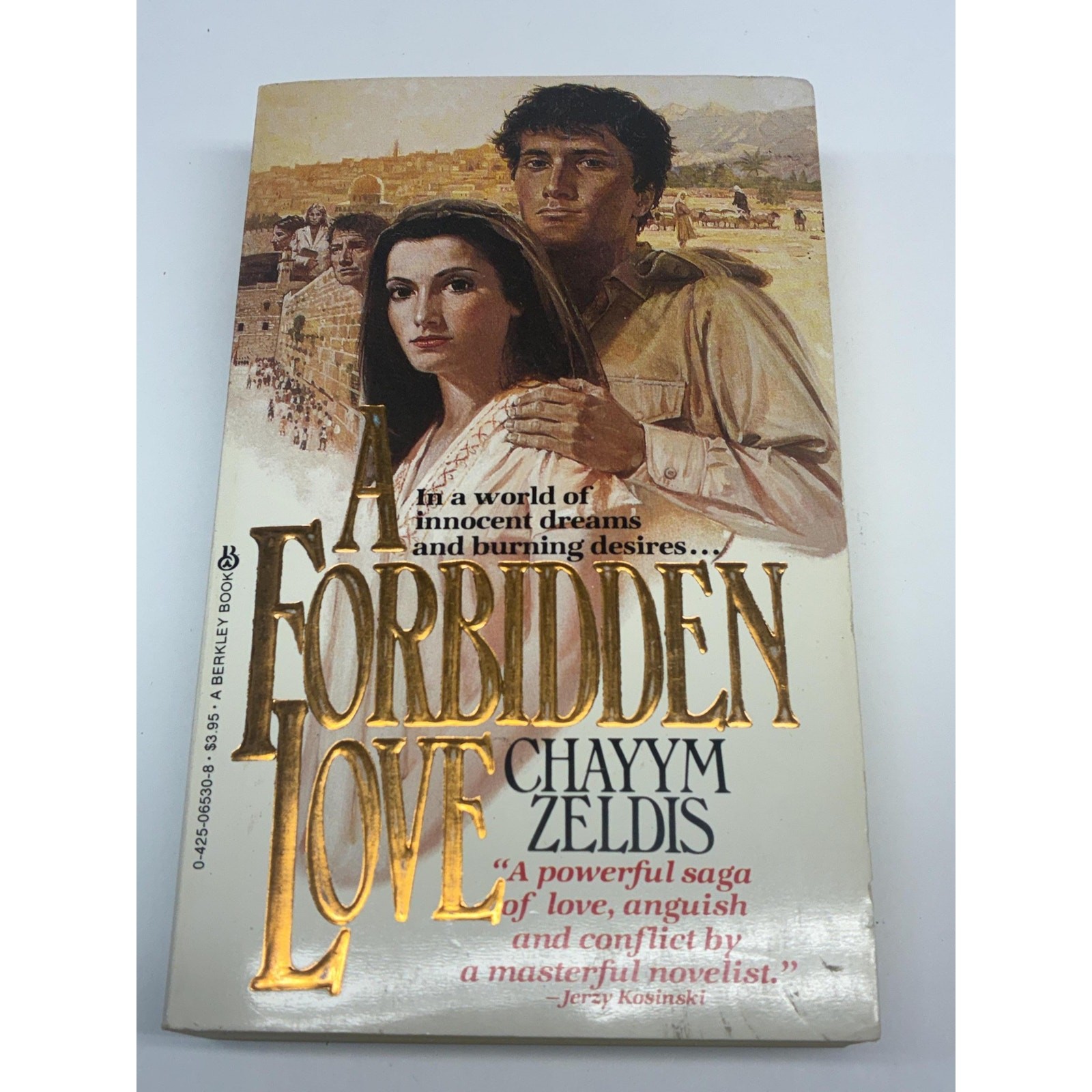 A Forbidden Love Chayyym Zeldis 1983 Vintage Paperback Arab Israeli Romance