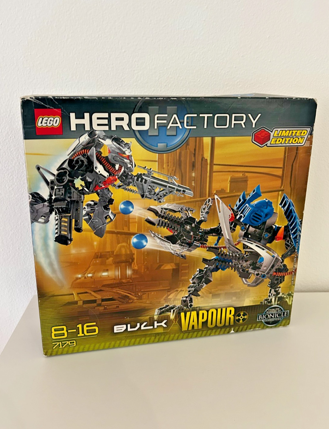 LEGO bionicle Hero Factory: Bulk and Vapour 7179 LEGO bionicle Hero Factory: Bulk and Vapour 7179