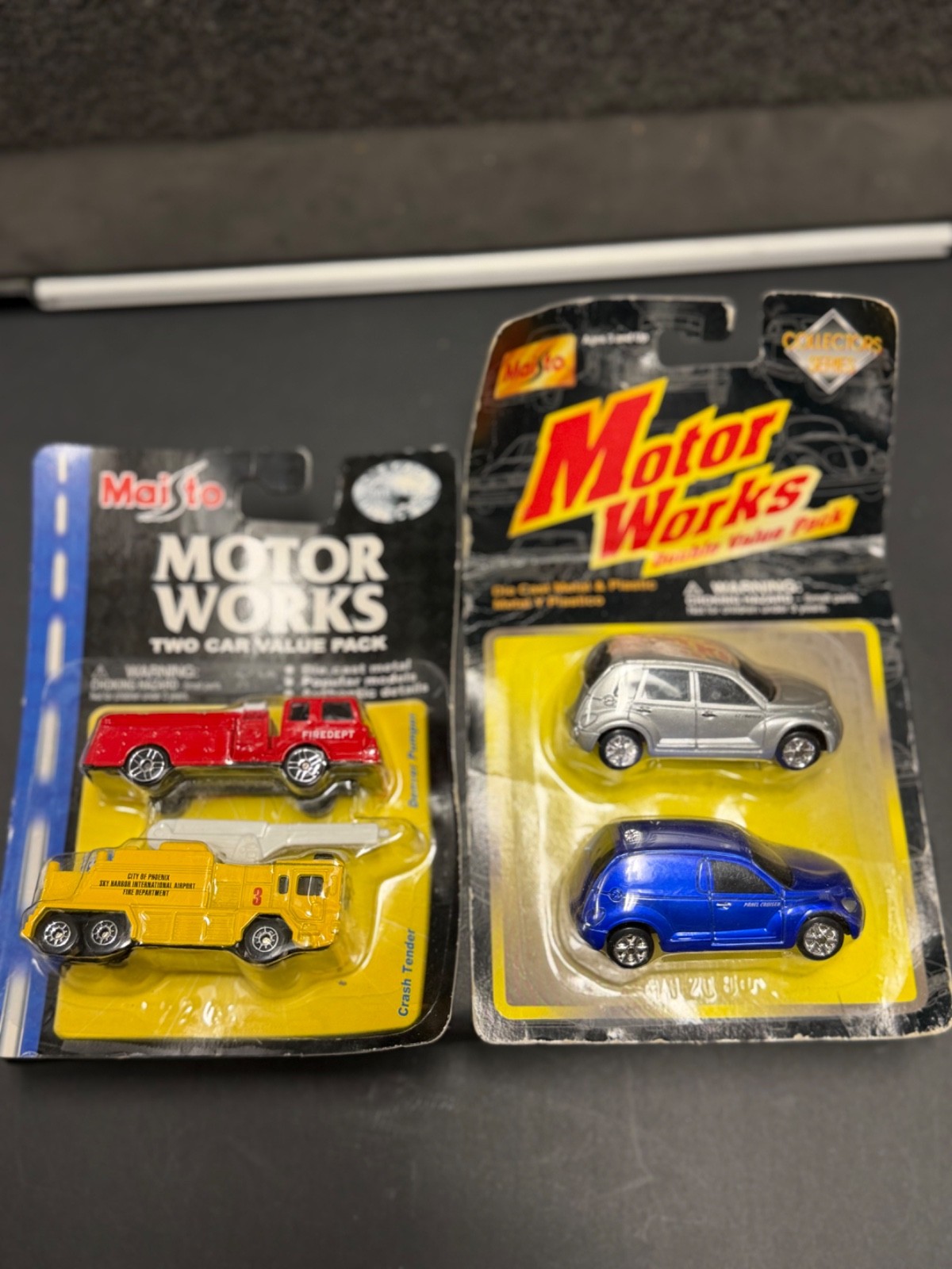 Vintage Maisto Motor Works Diecast Cars 2-Pack Value Pack Lot of 2 Sets NIB
