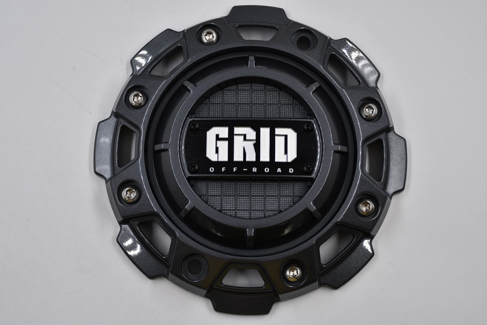 GRID Off-Road 5/6 Lug Gunmetal Anthracite Wheel Center Cap GD-56-CAP 7.75