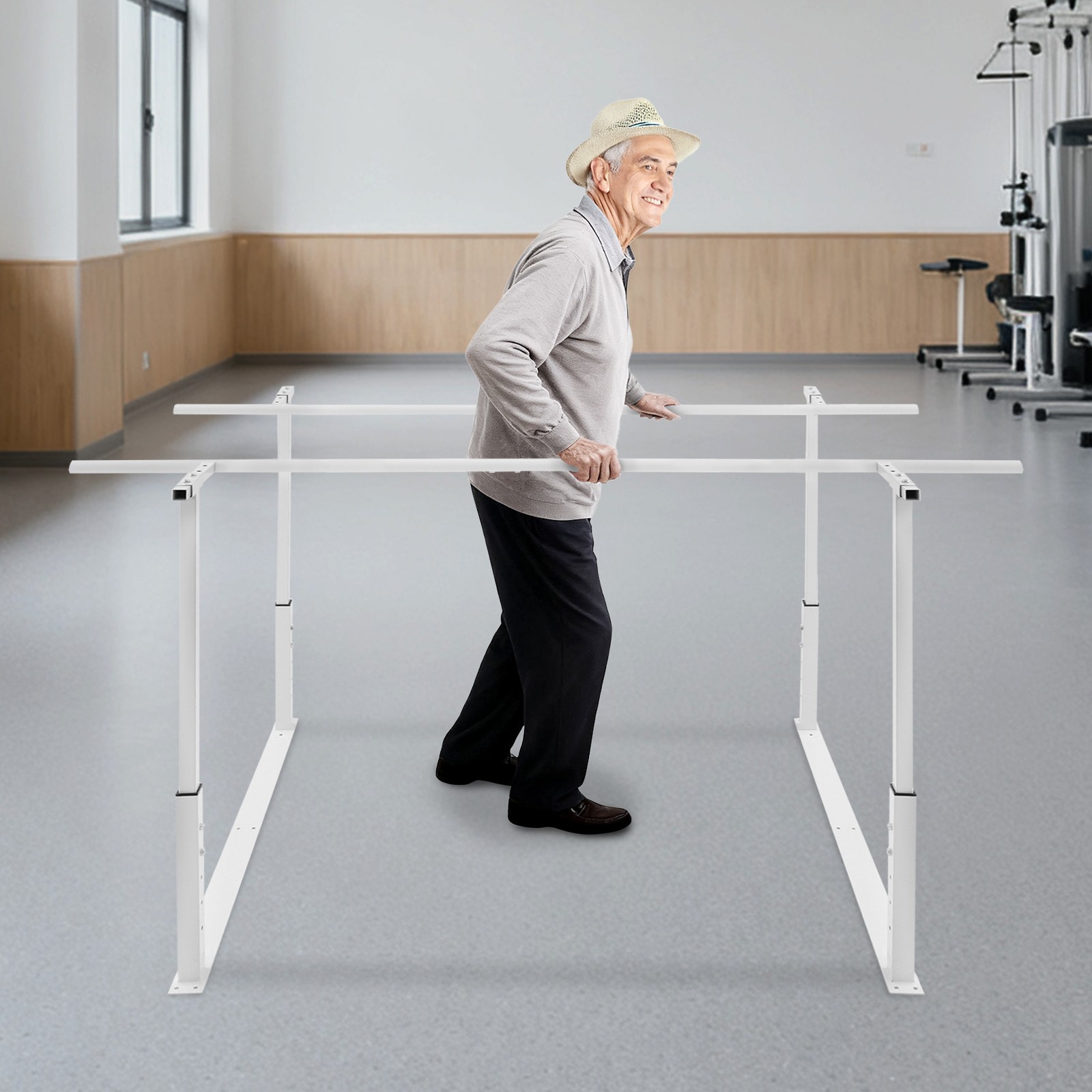 Walking Assisted Bar Adjustable Parallel Bar for Rehabilitation/Balance Issues Walking Assisted Bar Adjustable Parallel Bar for Rehabilitation/Balance Issues