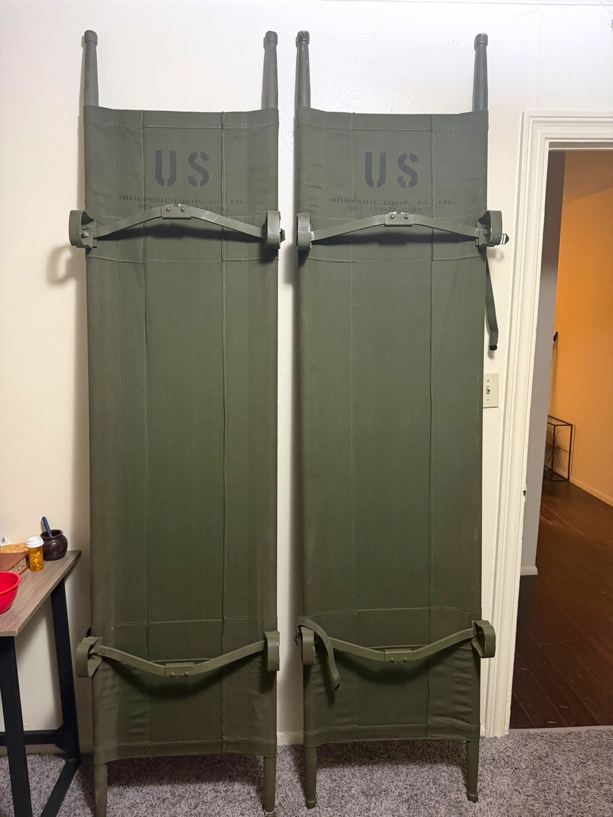 US Military stretchers 1971 
