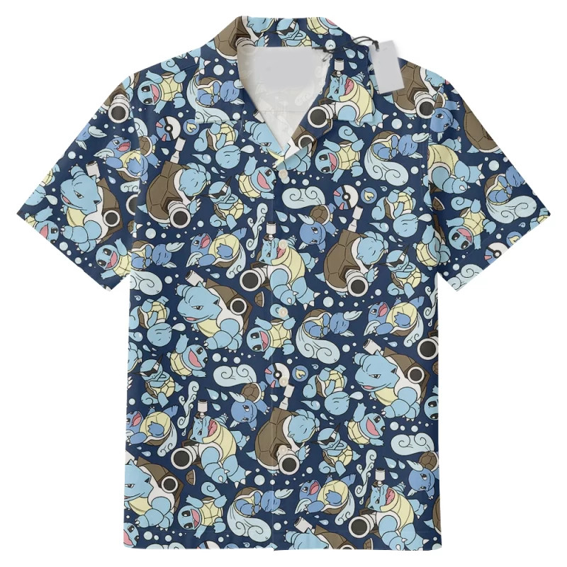 Blastoise Wartortle Squirtle Pokemon Pattern Hawaiia