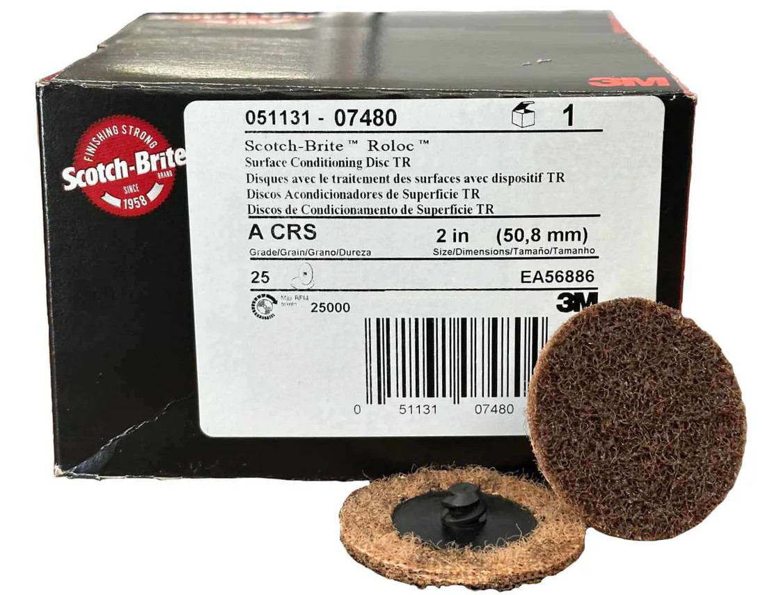 3M 07480 Scotch-Brite Roloc Disc Coarse 2