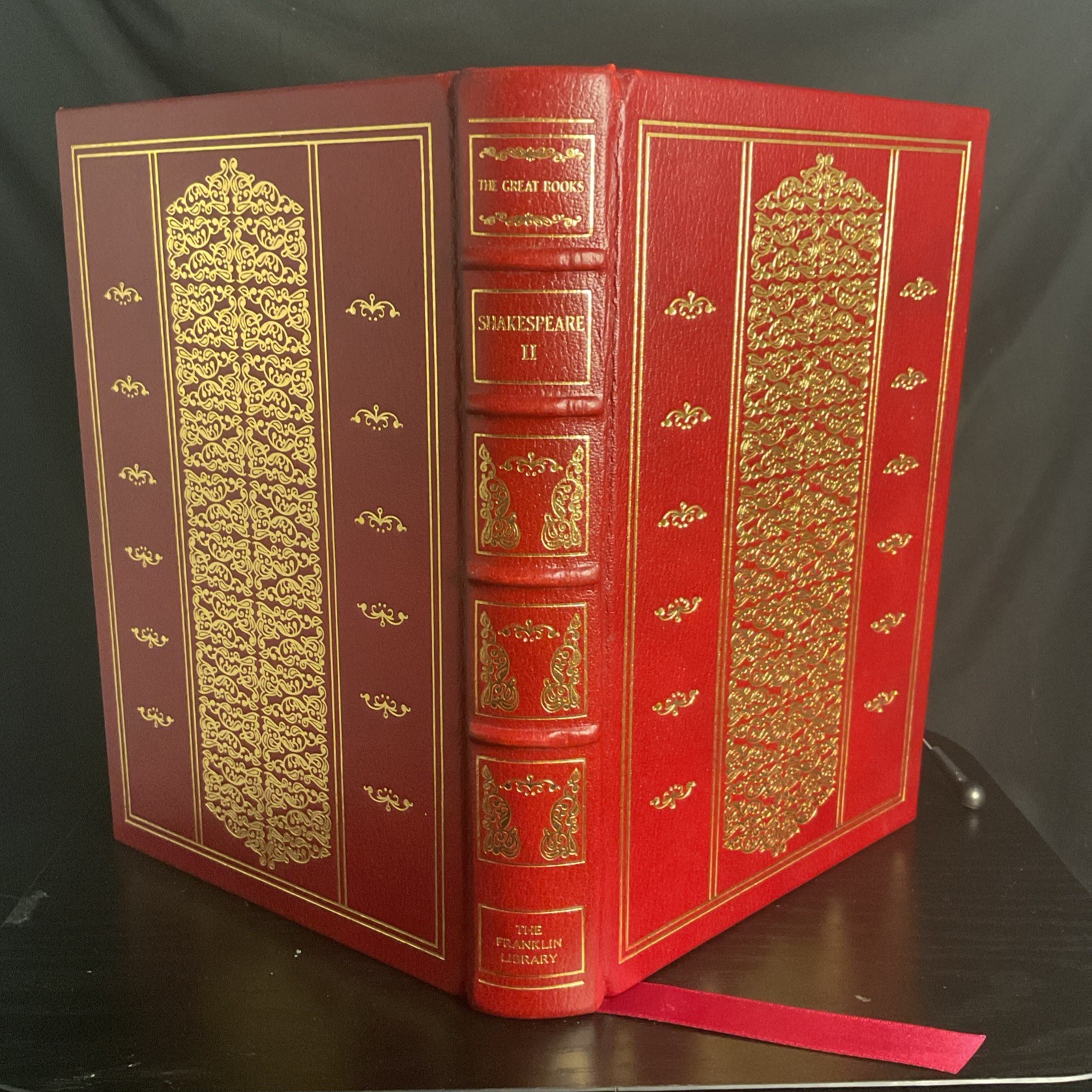 Plays and Sonnets of William Shakespeare Vol 2 Franklin Library 1978 HC VG con Plays and Sonnets of William Shakespeare Vol 2 Franklin Library 1978 HC VG con