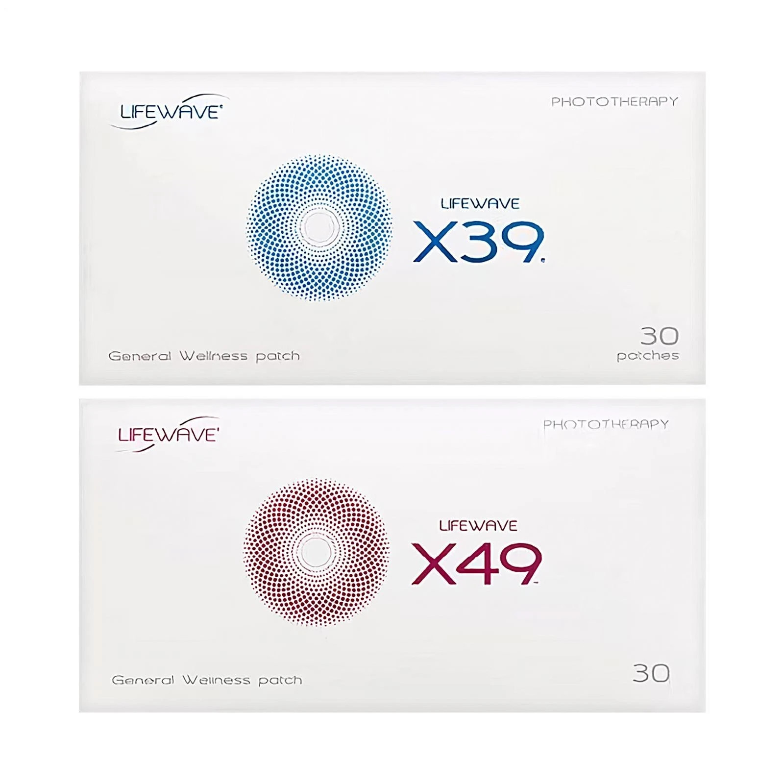 x39 LIFEWAVE And x49 60 Patches Bundle