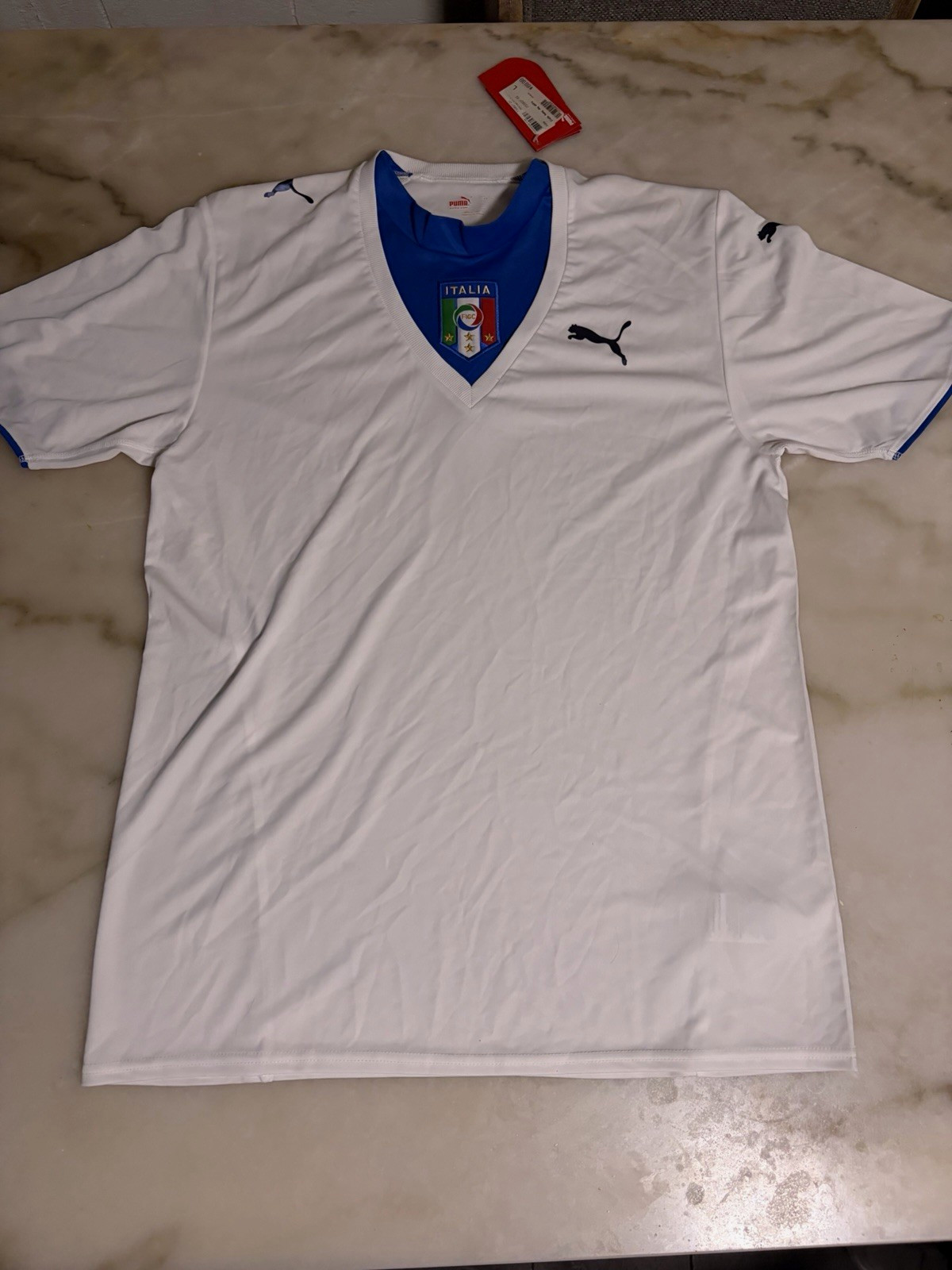 Italy 2006 away authentic vintage jersey new with tags Italy 2006 away authentic vintage jersey new with tags