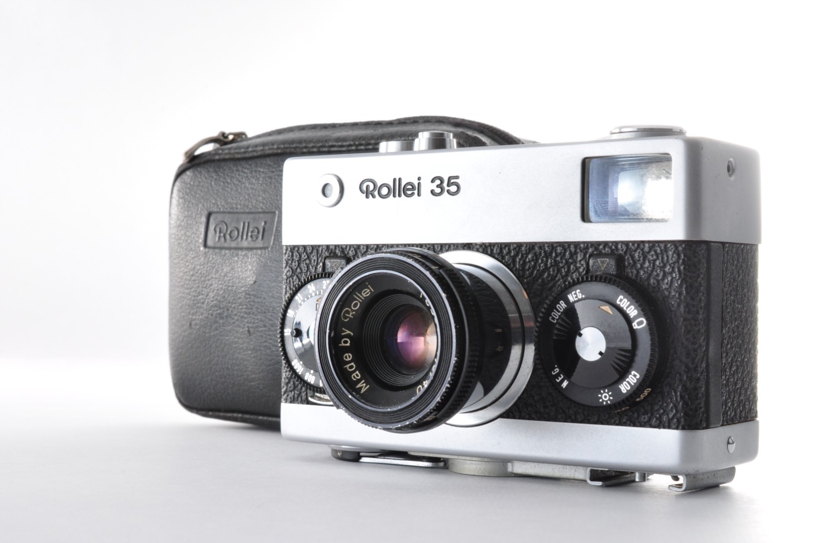 [Near Mint] Rollei 35 Silver 35mm Film Camera Carl Zeiss Tessar 40mm f/3.5 Japan
