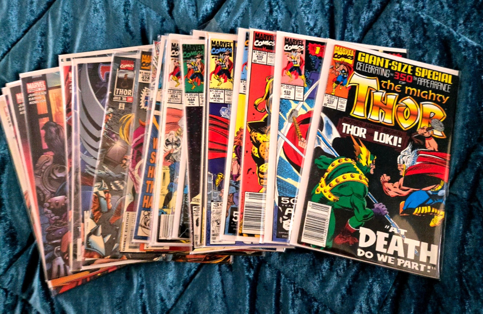 The MIGHTY THOR COMICS  lot of 24 vintage comics. 1991-2004  EXCELLENT CONDITION