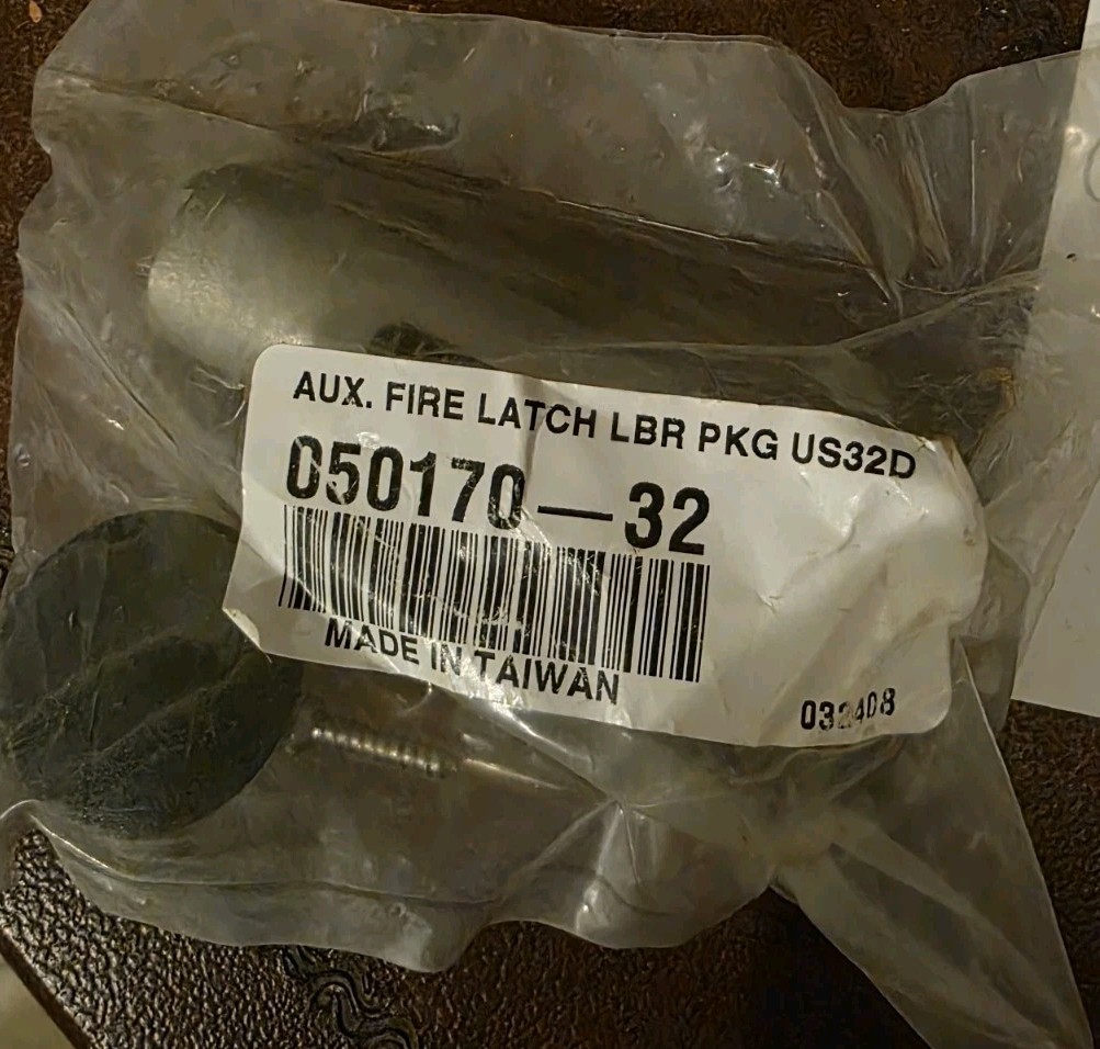 Allegion Von Duprin Fire Pin Bolt 050170-32 Ives Allegion Allegion Von Duprin Fire Pin Bolt 050170-32 Ives Allegion