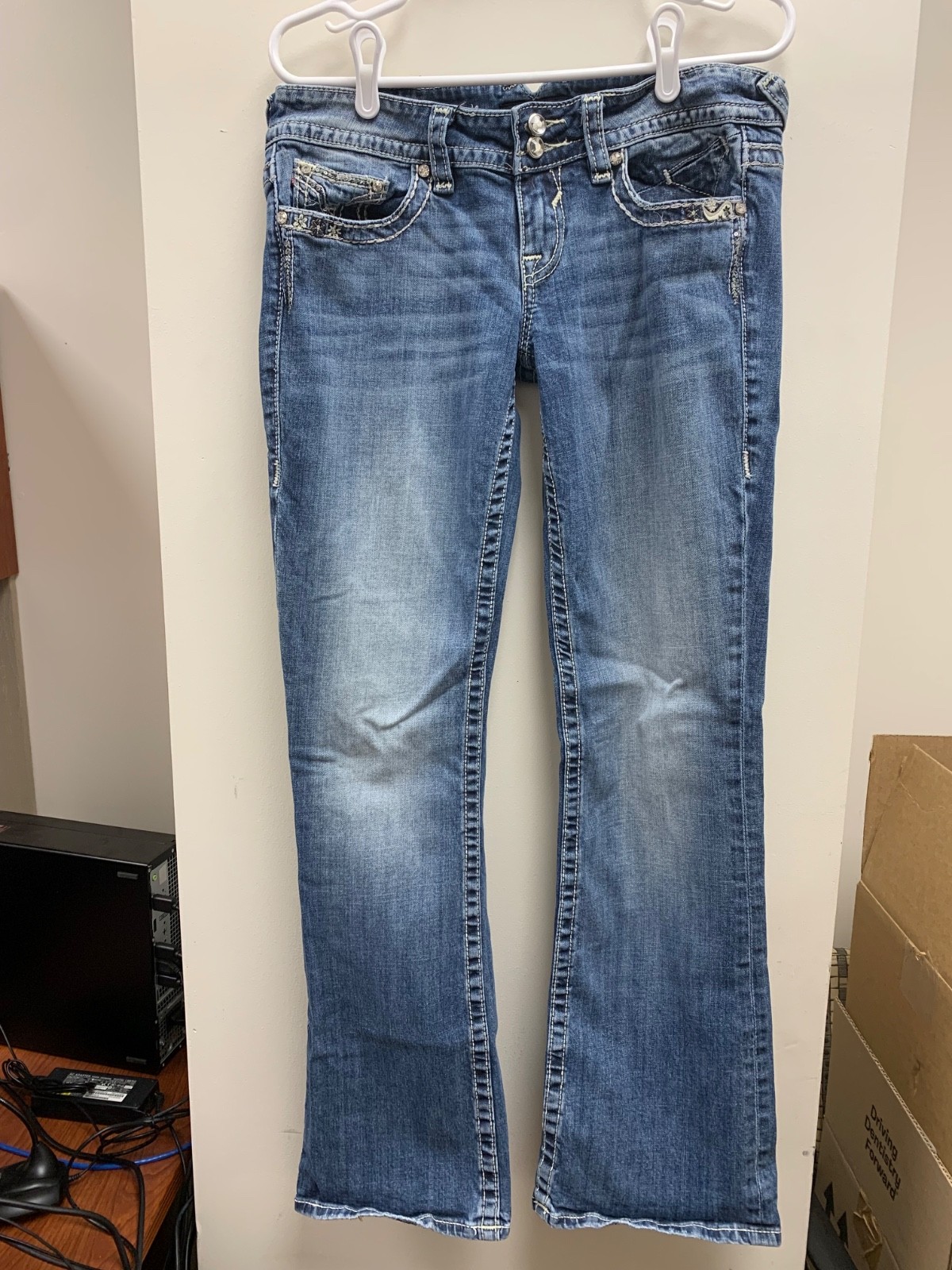 womens vigoss boot cut jeans