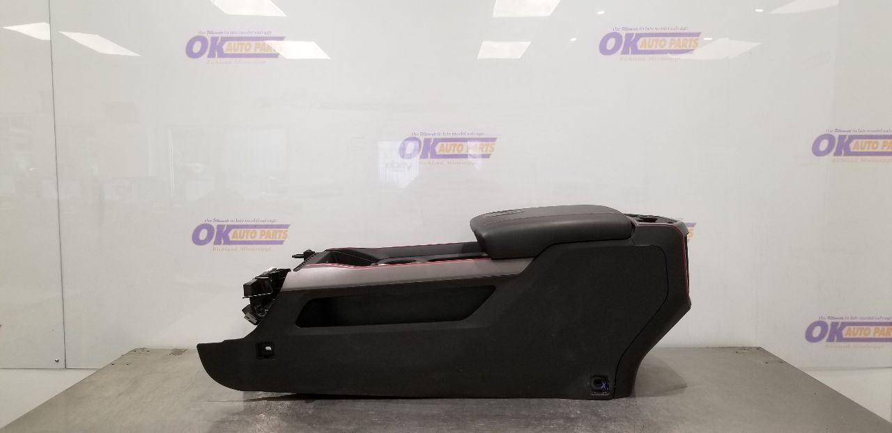 19 DODGE RAM 1500 REBEL NEW BODY CENTER FULL CONSOLE ASSEMBLY BLACK RED