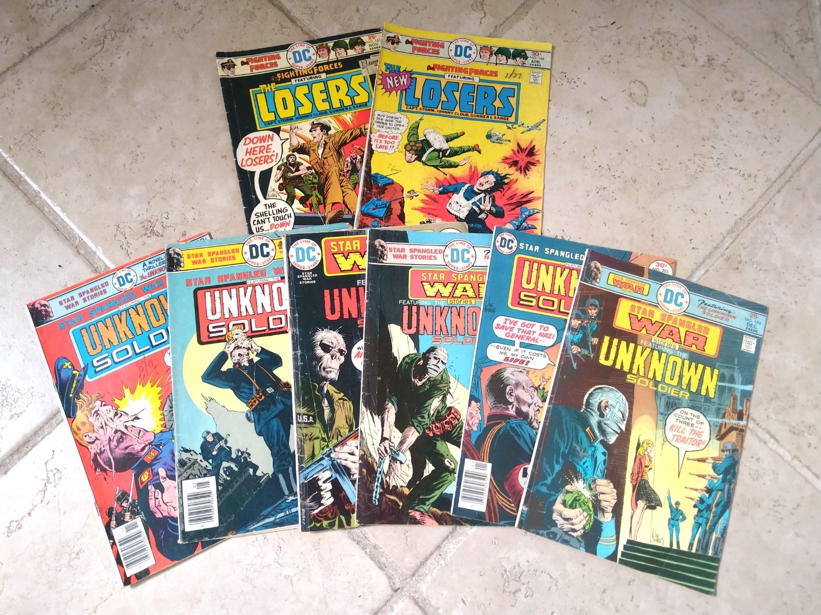 Star Spangled War Stories Lot Unknown Soldier #186 192 194 199 202 203 & More