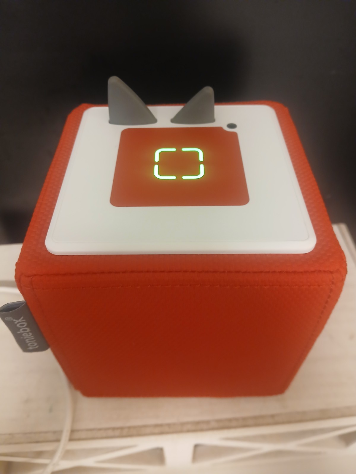 Toniebox Tonies Audio Red Box Player w/ Charger USED