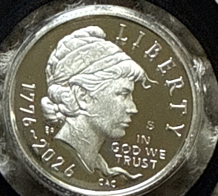 2026 S Proof Emerging Liberty Dime SILVER US from the US Mint Set 10 Cent 1776