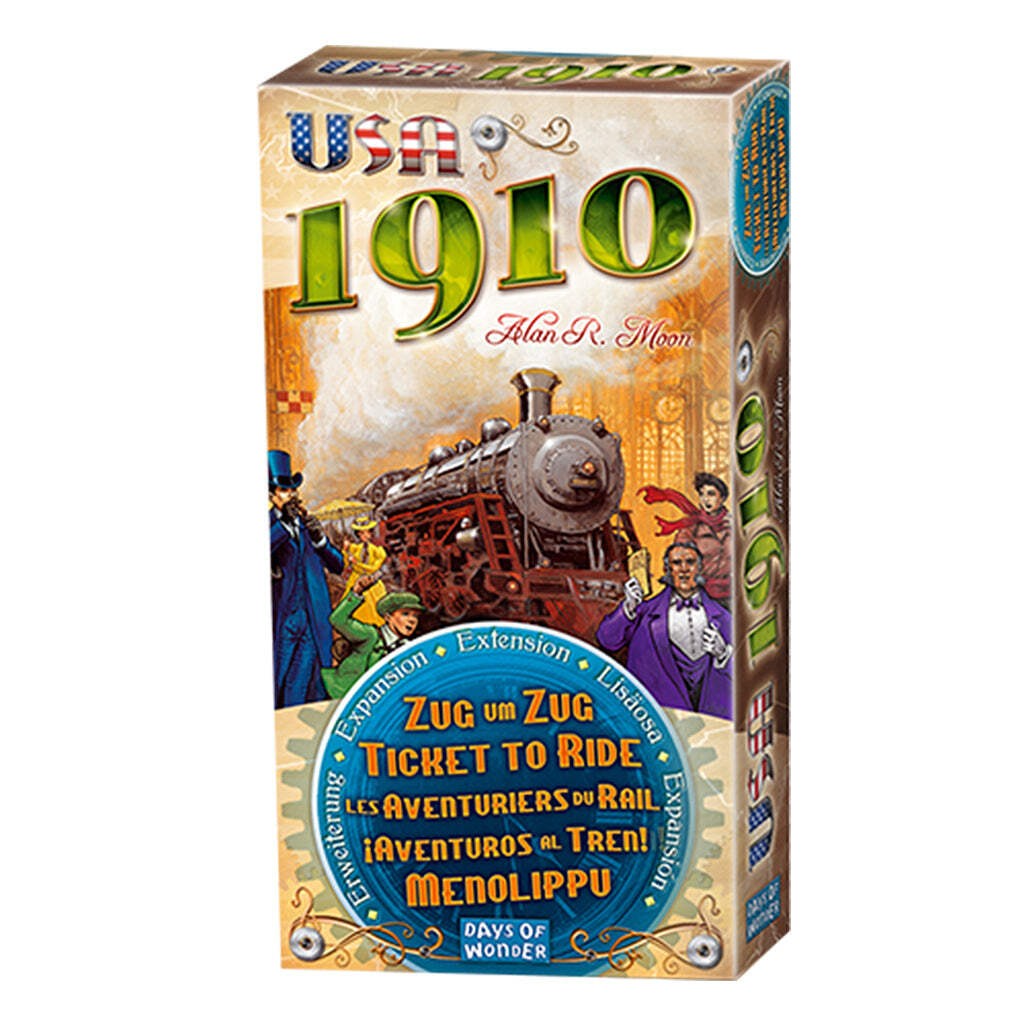 Ticket To Ride 1910 Expansion - Days of Wonder