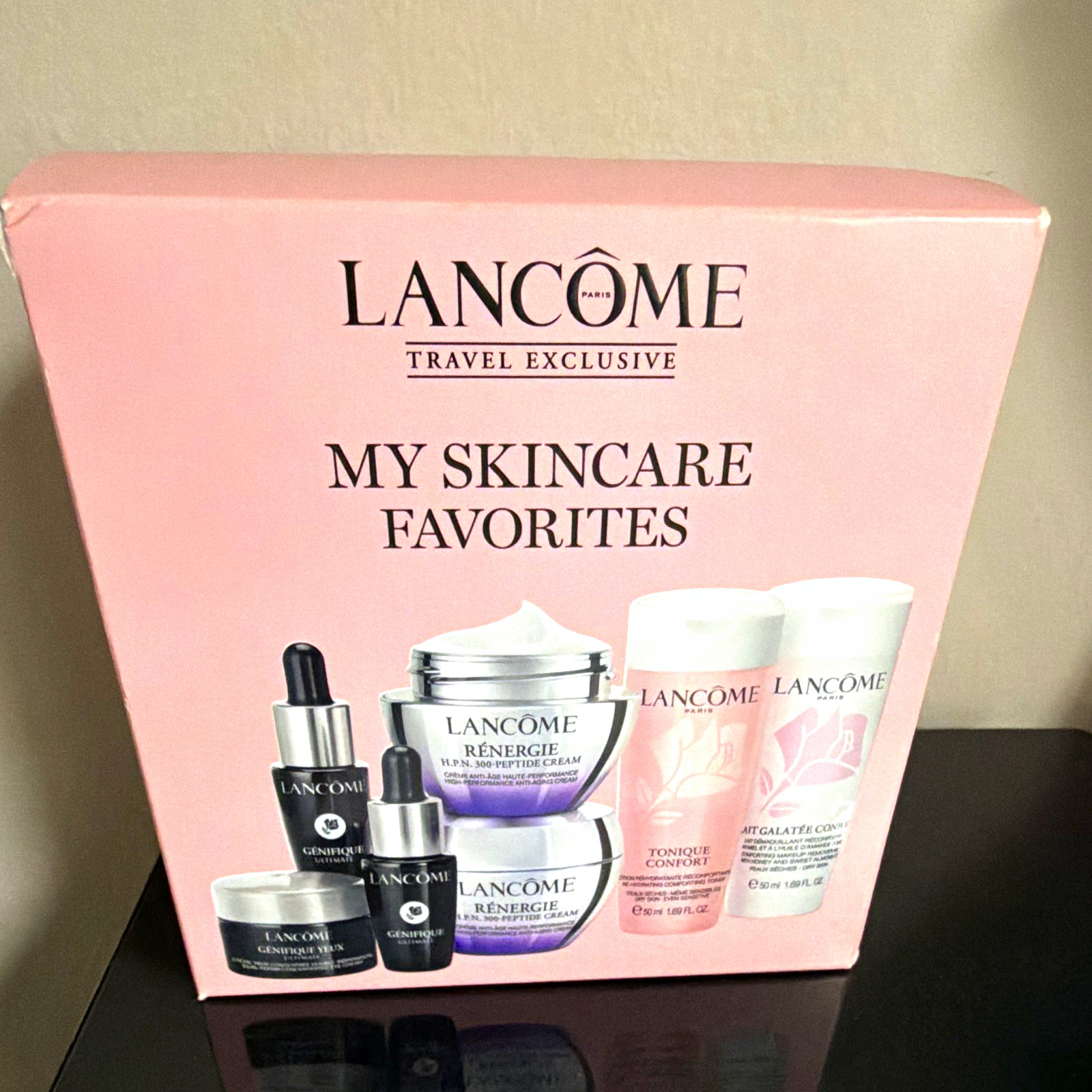 Lancôme Travel Size Face Skincare Set My Skincare Favorites Essential Kit Lancôme Travel Size Face Skincare Set My Skincare Favorites Essential Kit