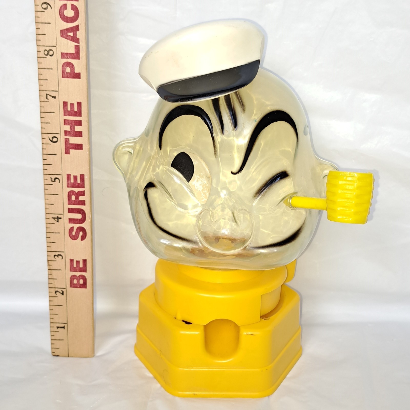 Vintage 1968 Popeye the Sailor Man Plastic Gumball Machine Hasbro ToyCollectible Vintage 1968 Popeye the Sailor Man Plastic Gumball Machine Hasbro ToyCollectible