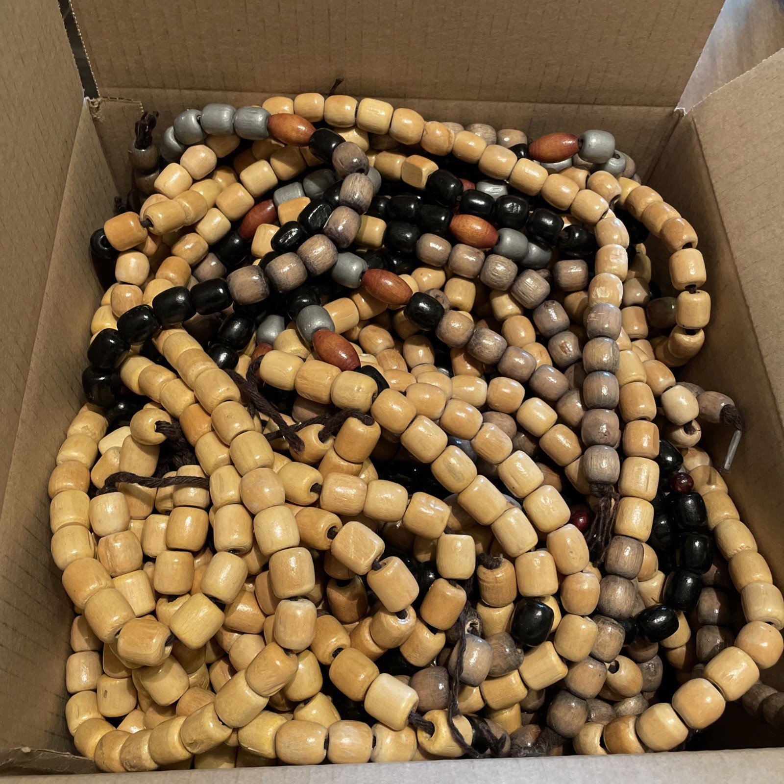 Vintage 1970's LARGE Wood Beads MACRAME Crafts Art 11+Pounds MCM Retro Vintage 1970's LARGE Wood Beads MACRAME Crafts Art 11+Pounds MCM Retro