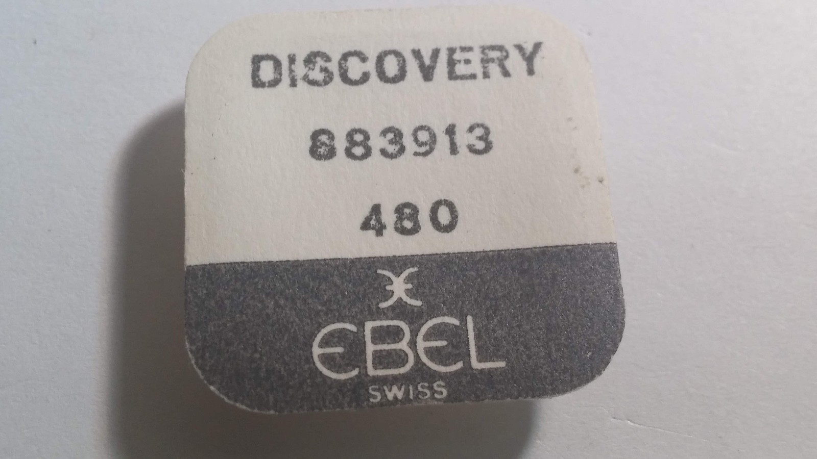 Genuine NOS Ebel 883913 480 Crown Yellow, 7 sided