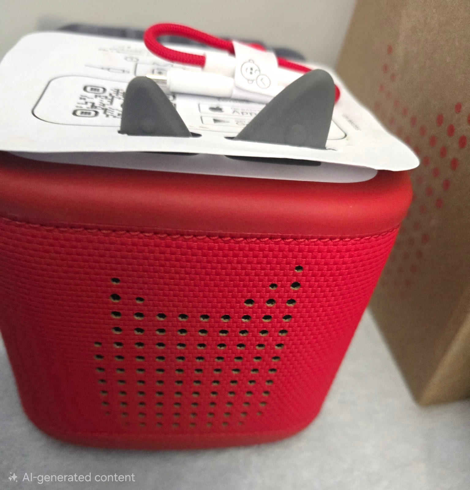 New Open Box Toniebox 2 Red w/USB Charging Cable New Open Box Toniebox 2 Red w/USB Charging Cable