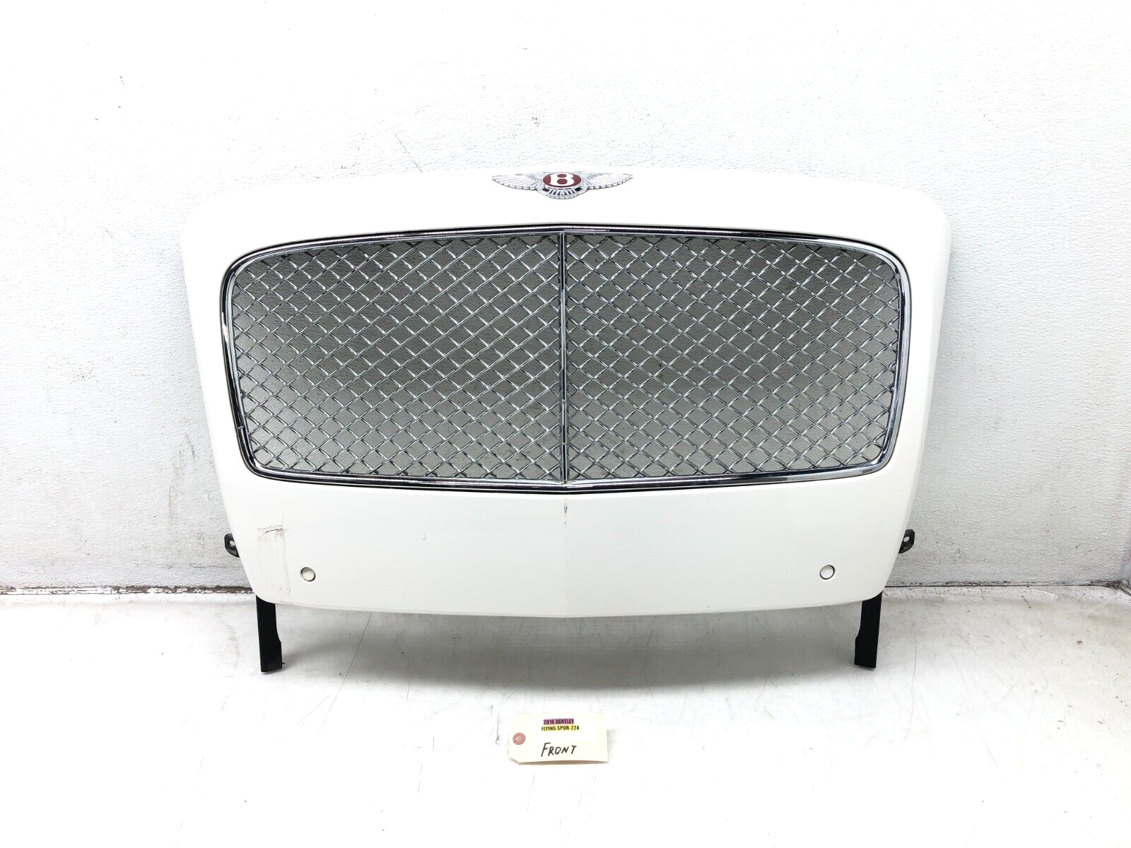 2014-2018 BENTLEY FLYING SPUR FRONT RADIATOR GRILLE OEM #NOTE DAMAGES.