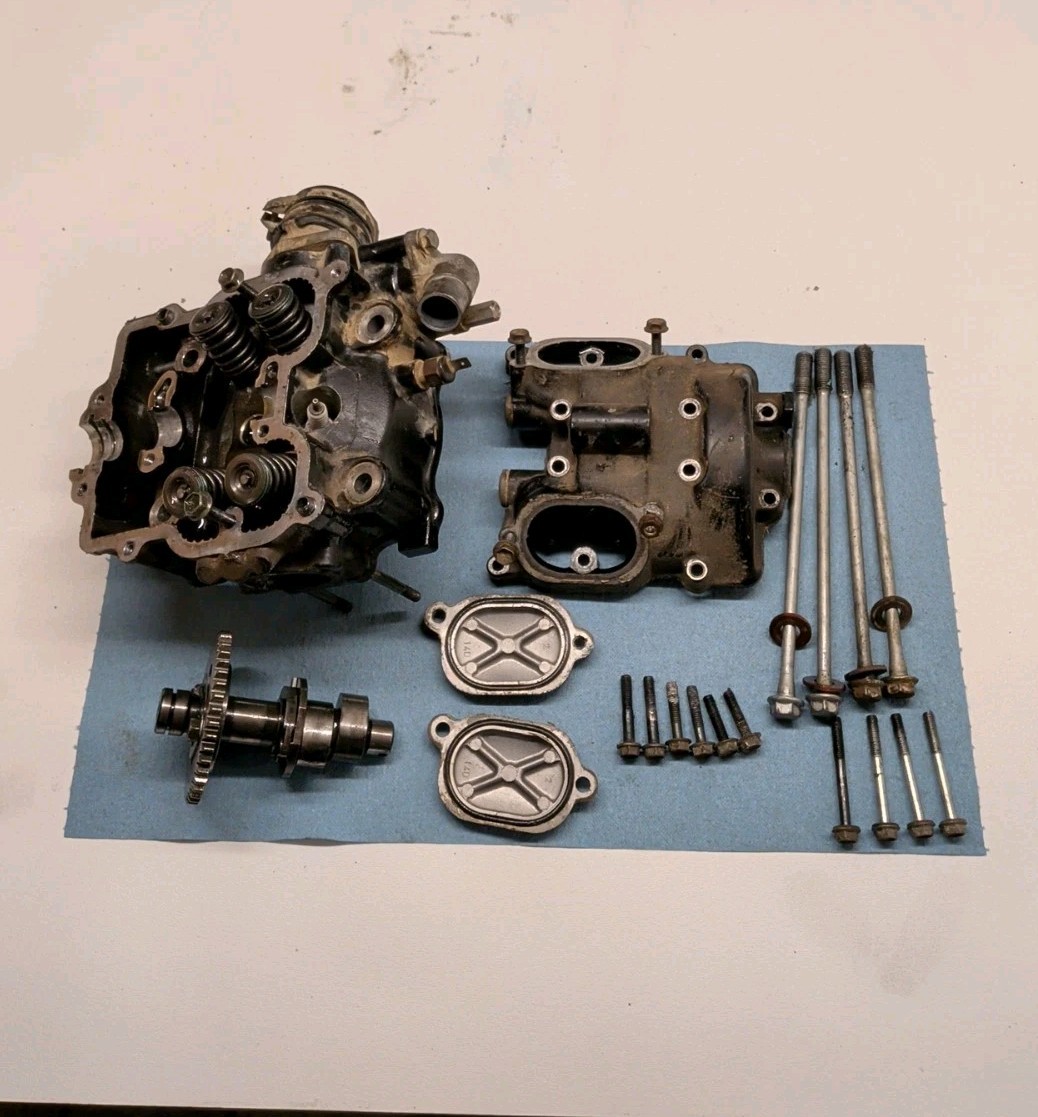 1998 99 00 01 2002 Arctic Cat 500 Cylinder Head Complete Cam Rockers 
