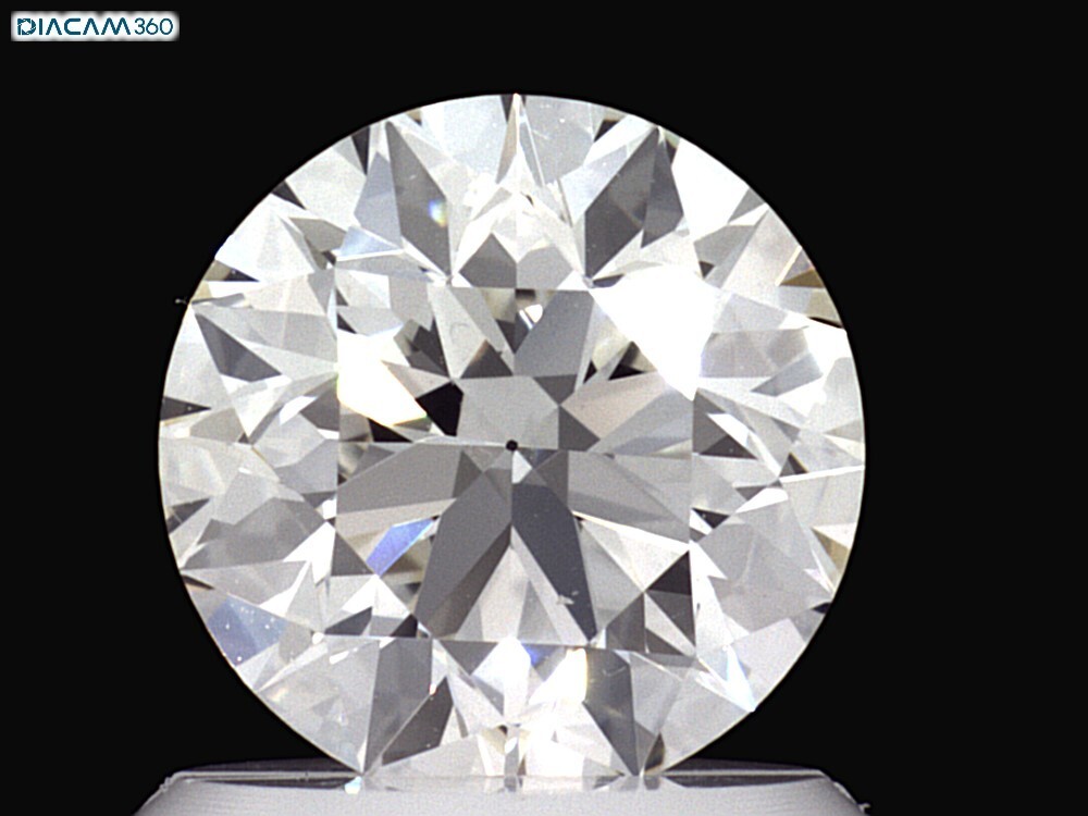 GIA 1.03 CT Natural Round Brilliant Diamond I VVS2 Excellent Cut Loose