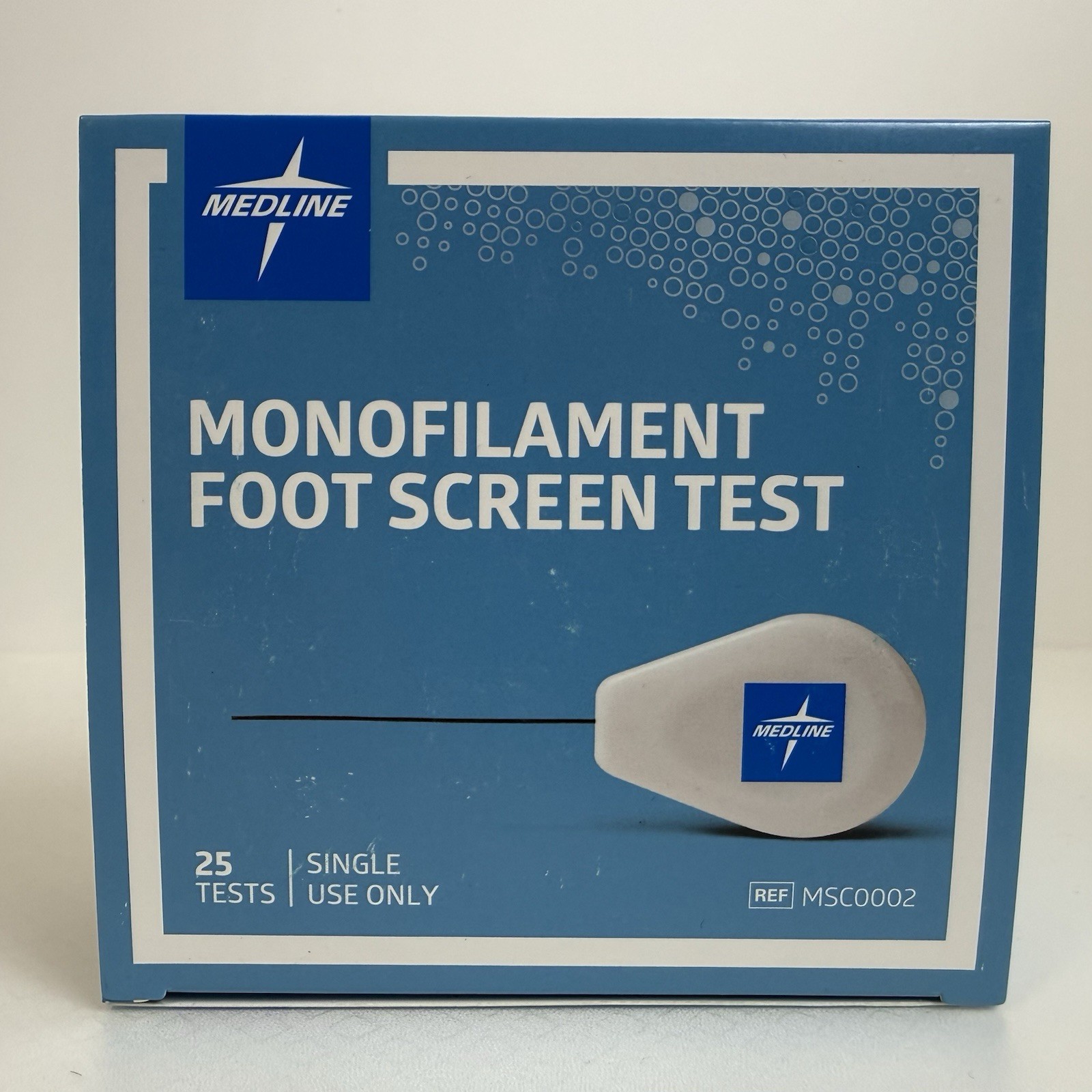 Brand NEW MEDLINE Monofilament Foot Screen Single Use Test (25 Pack) Brand NEW MEDLINE Monofilament Foot Screen Single Use Test (25 Pack)