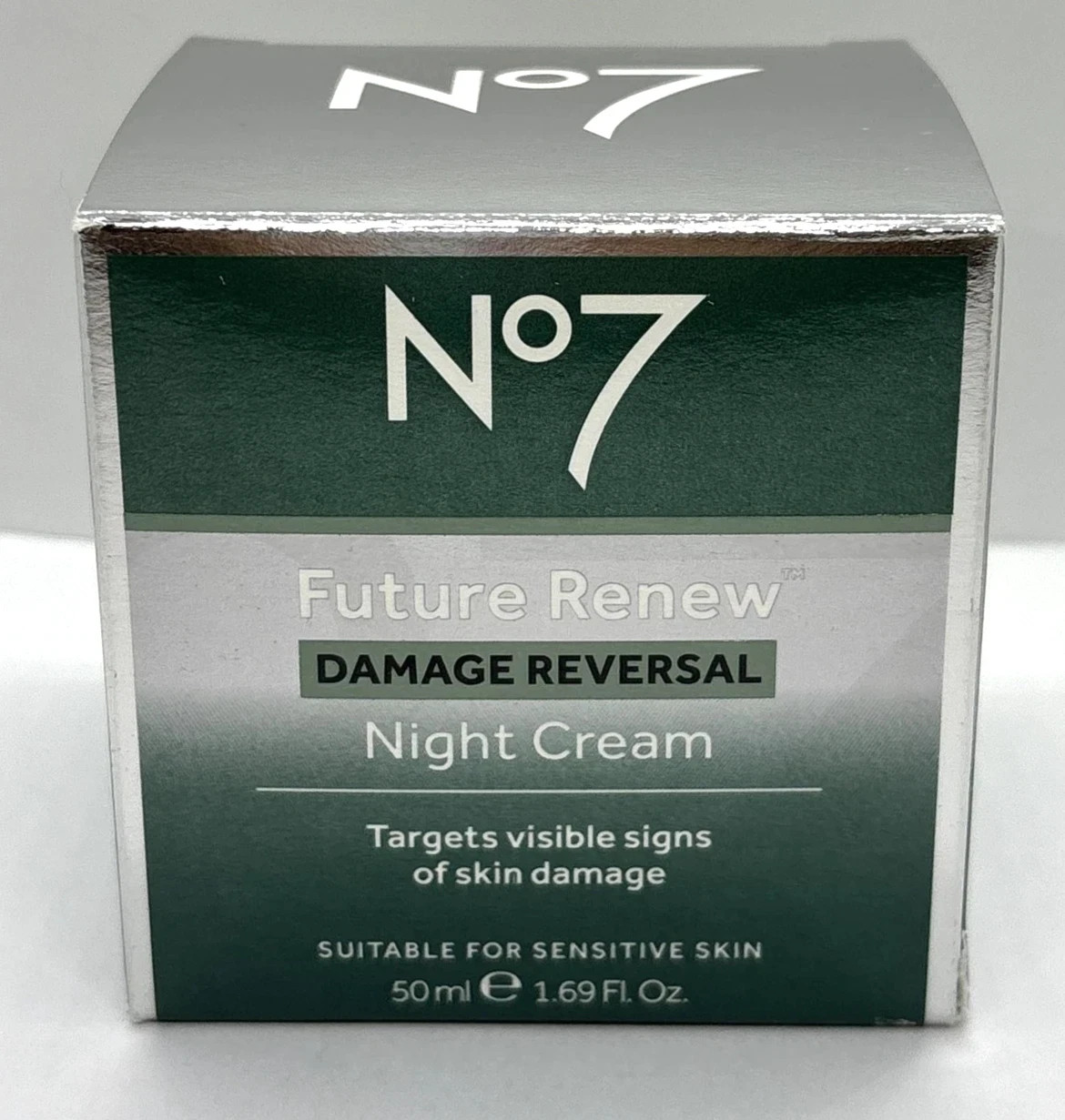 No7 Future Renew Damage Reversal Night Cream 1.69 fl oz NEW