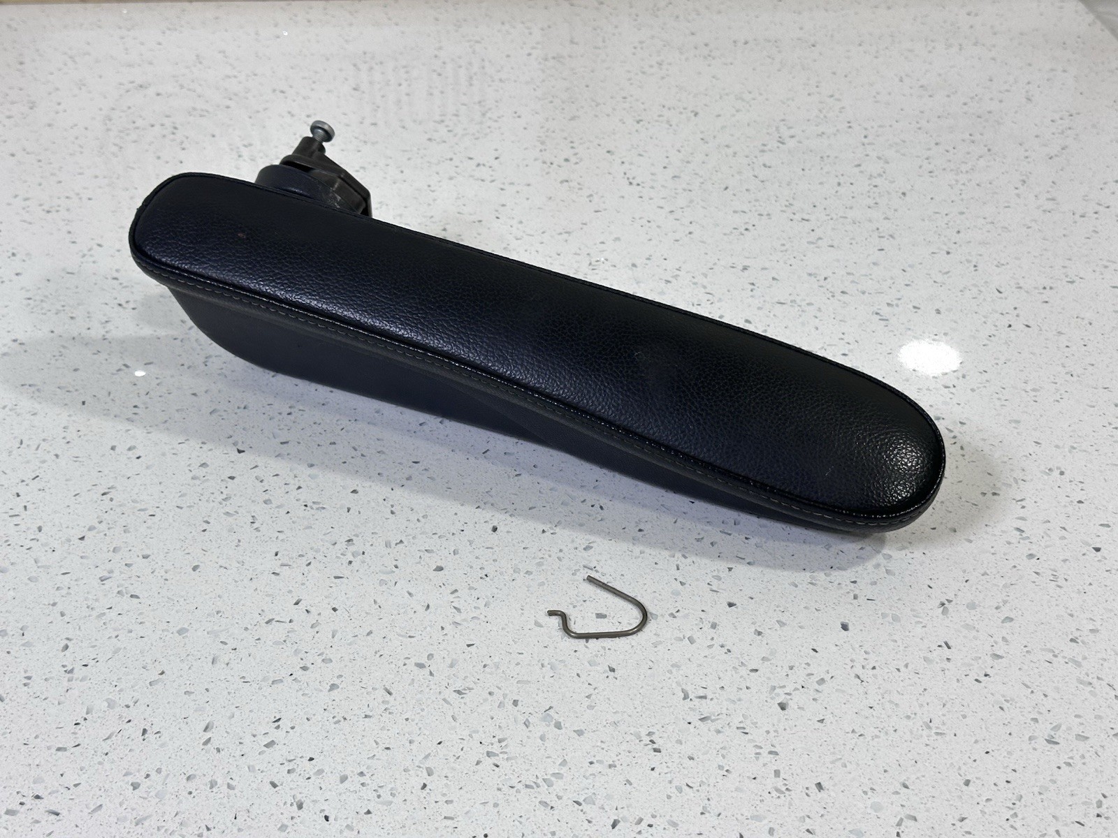 2008-2016 Smart ForTwo 451 - OEM Black Leather Armrest 2008-2016 Smart ForTwo 451 - OEM Black Leather Armrest