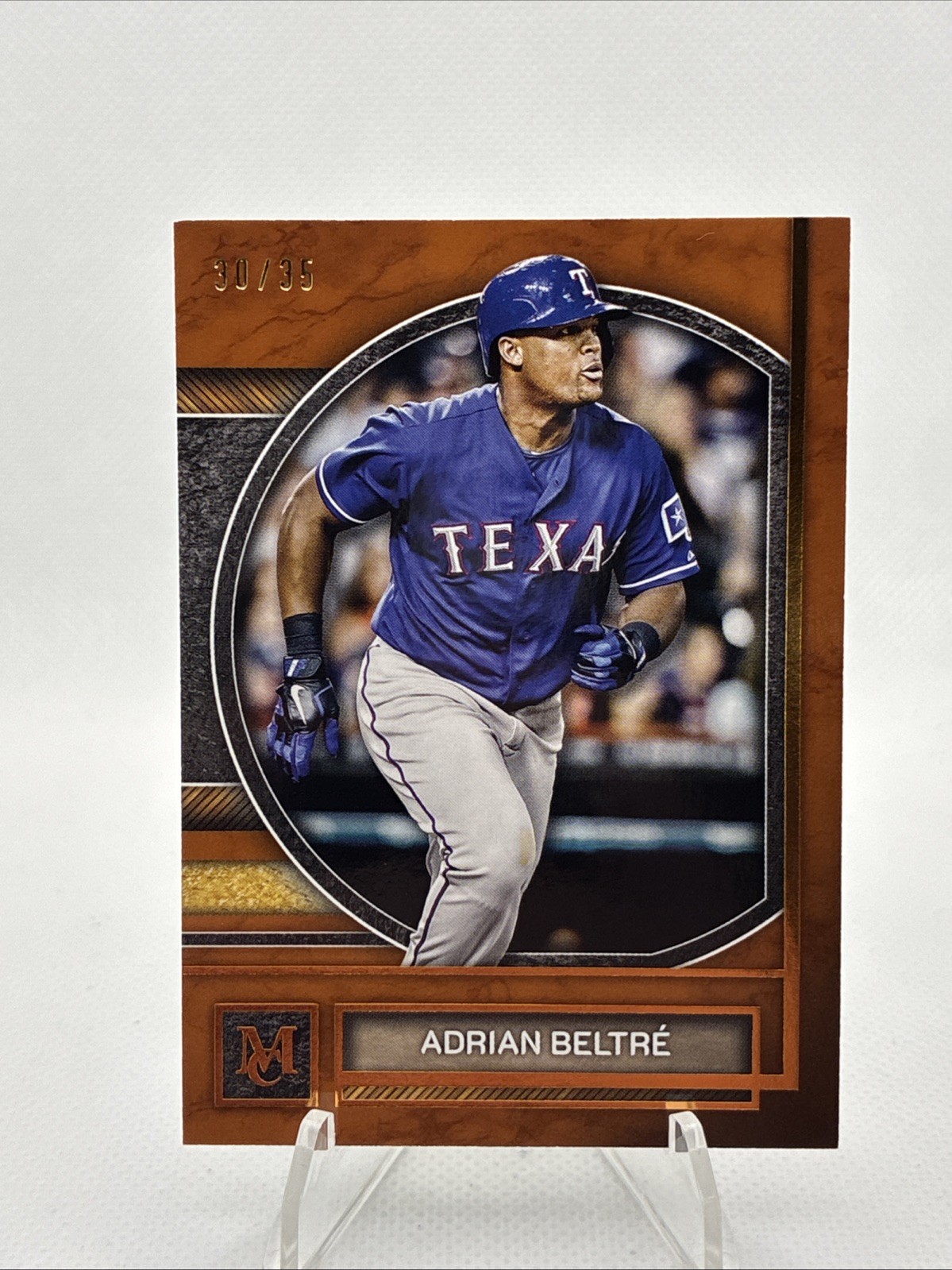 Topps Museum Collection Adrian Beltre Bronze #77 Serial #/35 Rangers 2025 Topps Museum Collection Adrian Beltre Bronze #77 Serial #/35 Rangers 2025